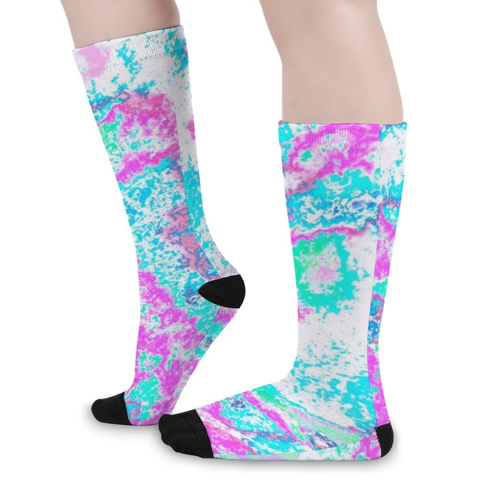 vintage fractal Prined socks Gifts for Men Women