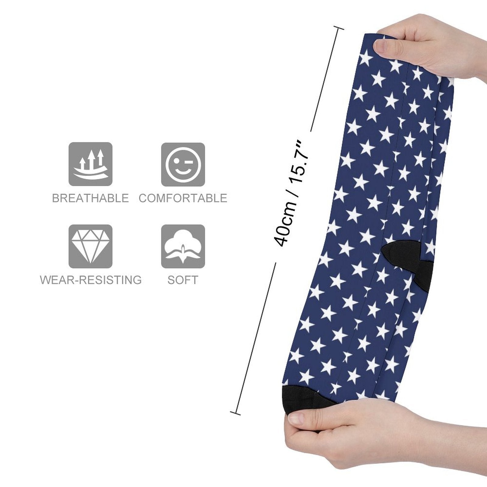 Proud Stars Prined socks Gifts for Men Women