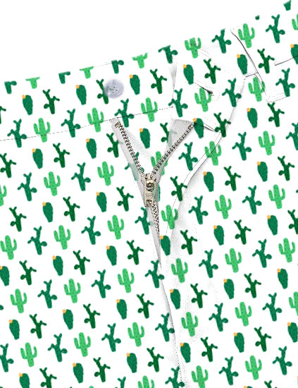Men Cactus Golf Shorts