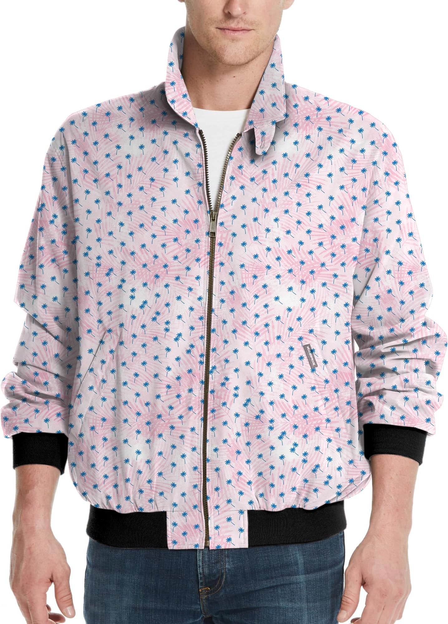 Palm-Men's Golf Windbreaker Light Jacket