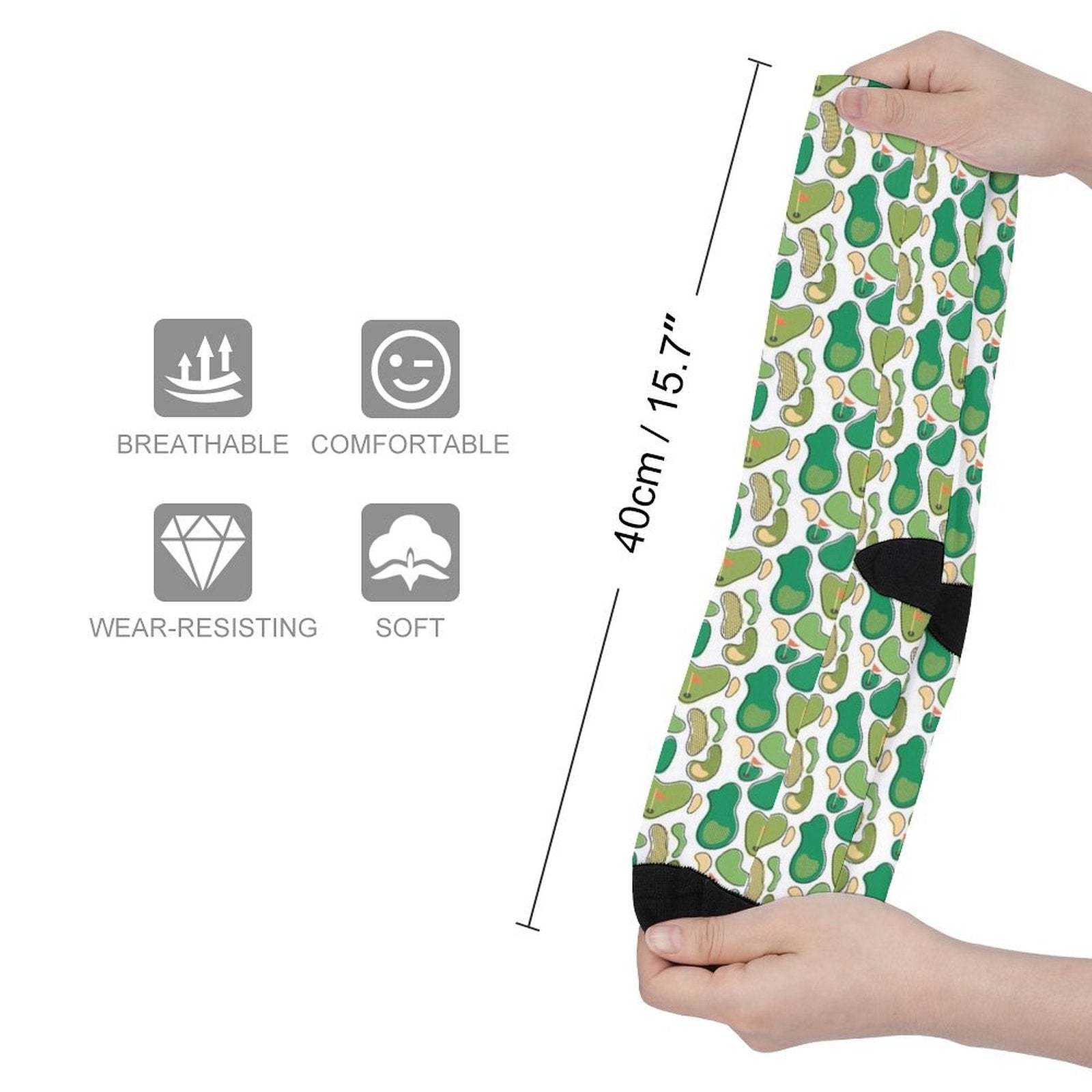 Winning Putt Prined socks Gifts for Men Women