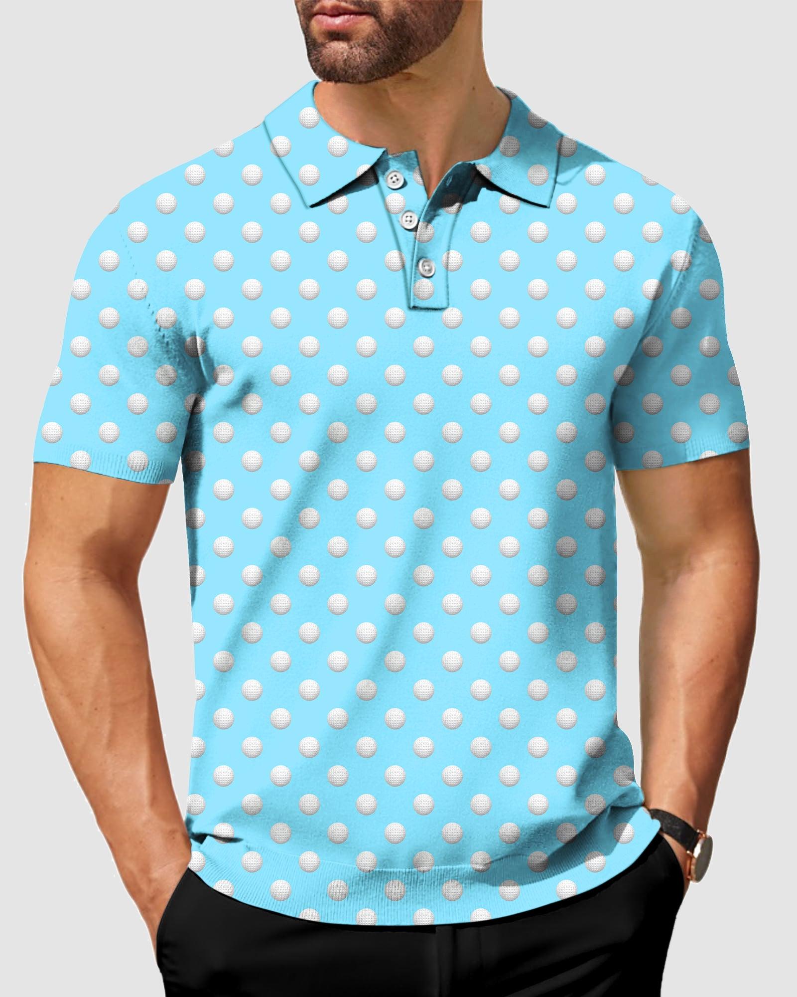 Men's Golf ball golf polo