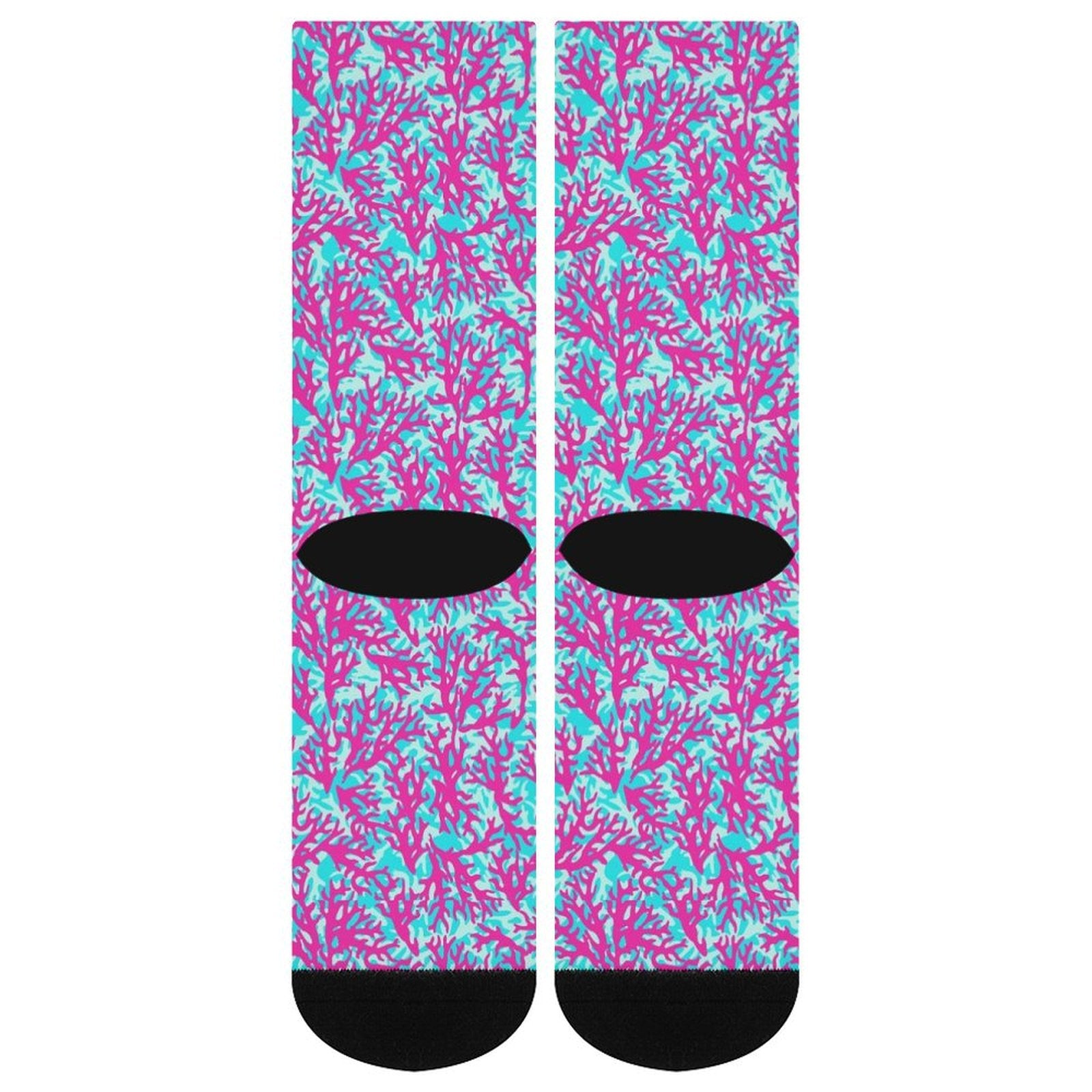 Coral Reef Prined socks Gifts for Men Women