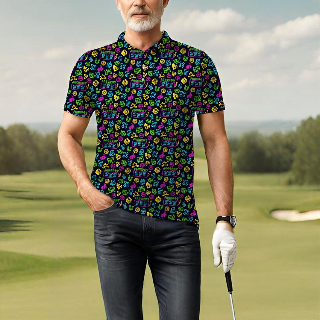 Men's Hitting Jackpots golf polo