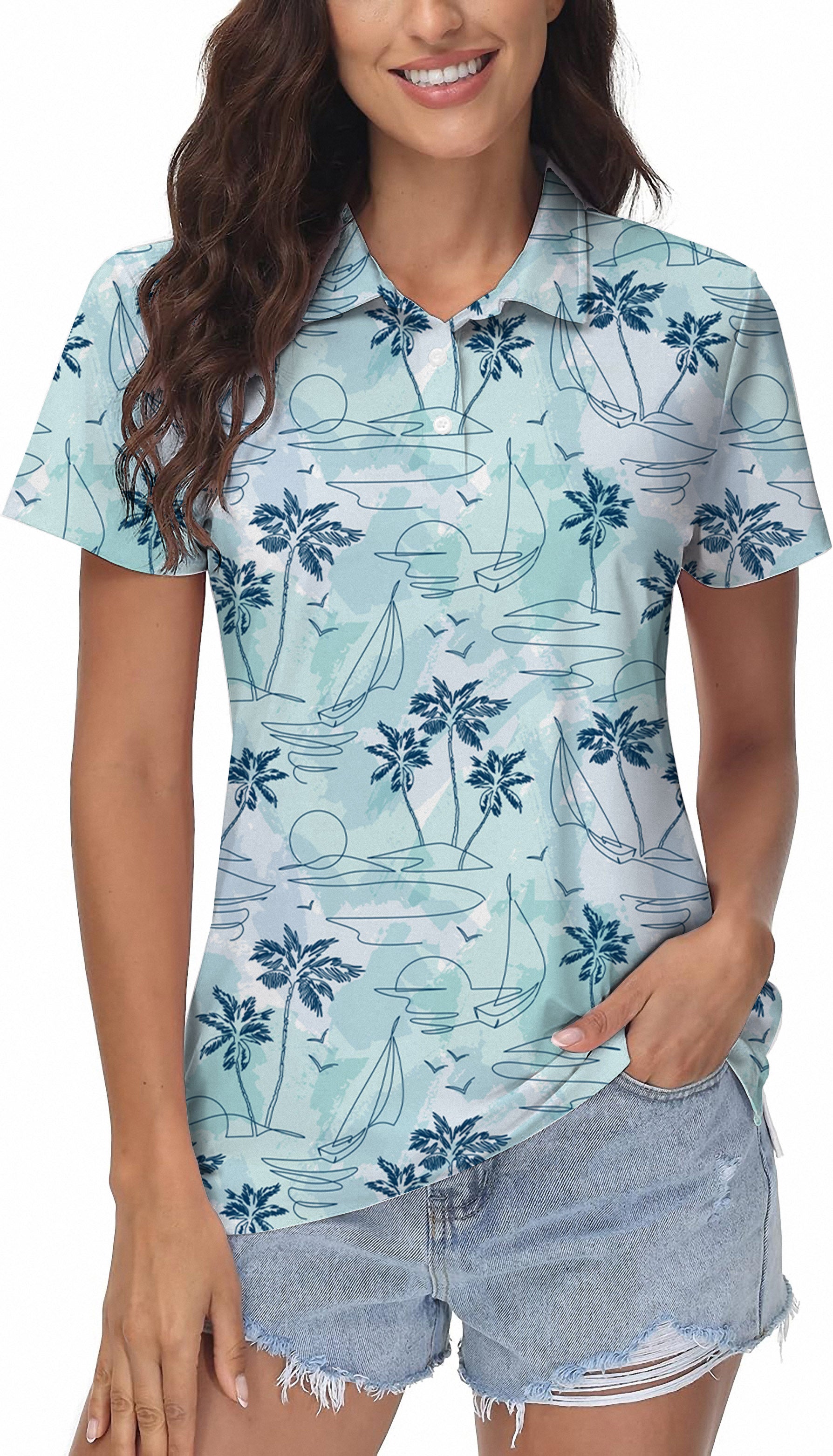 Sail Away Women's Golf Polo