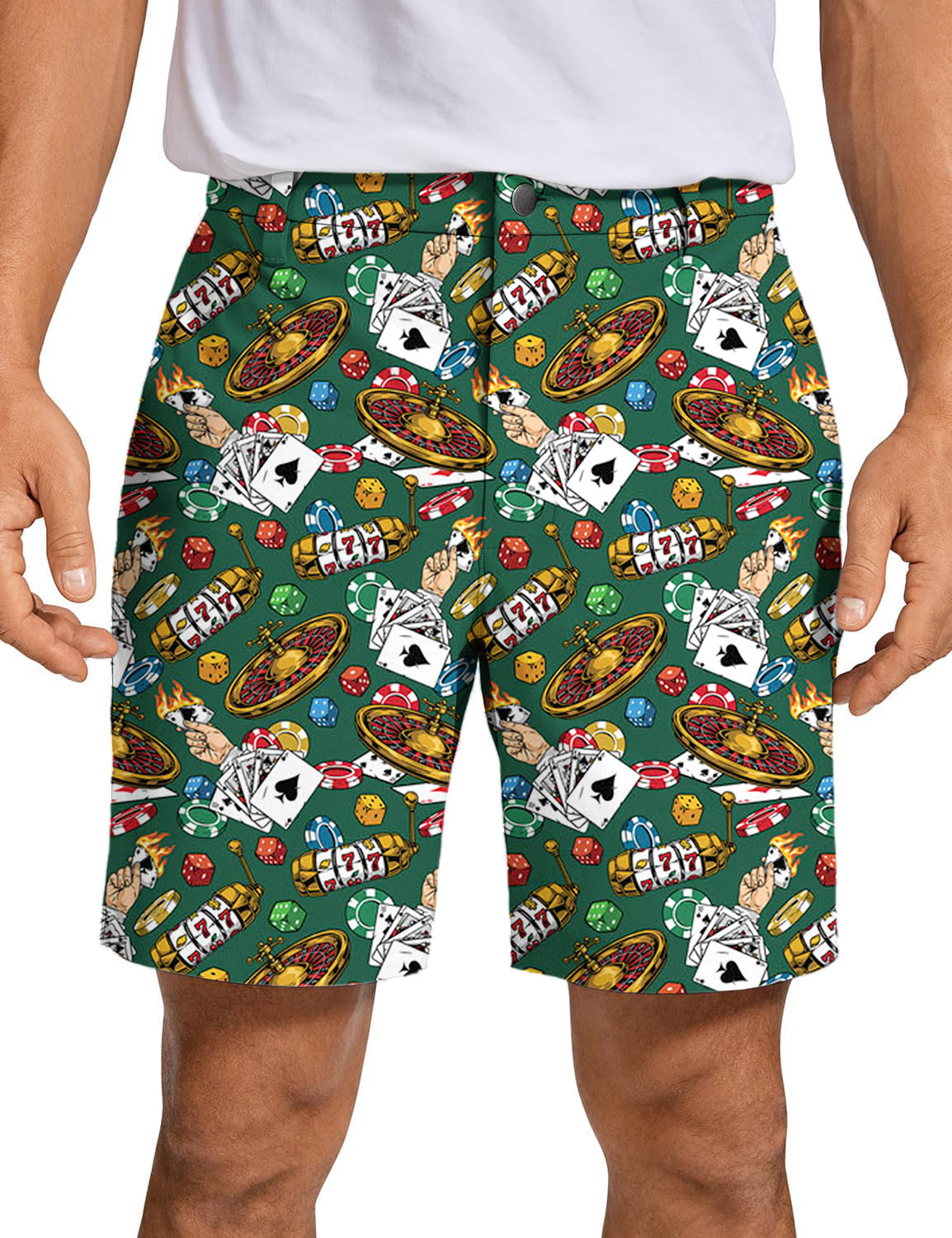 Men's Gambling Golf Shorts