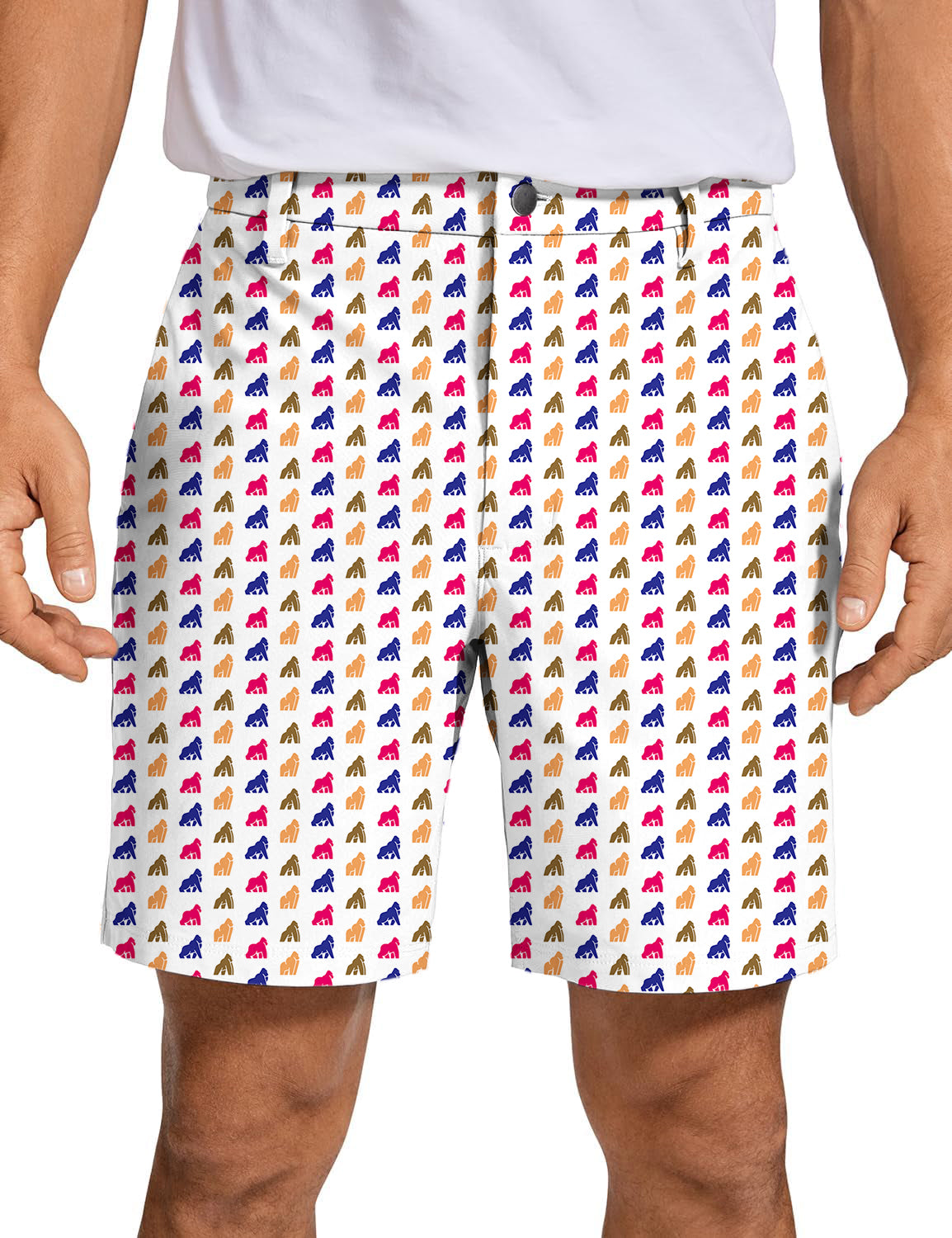 Men Gorillas Golf Shorts