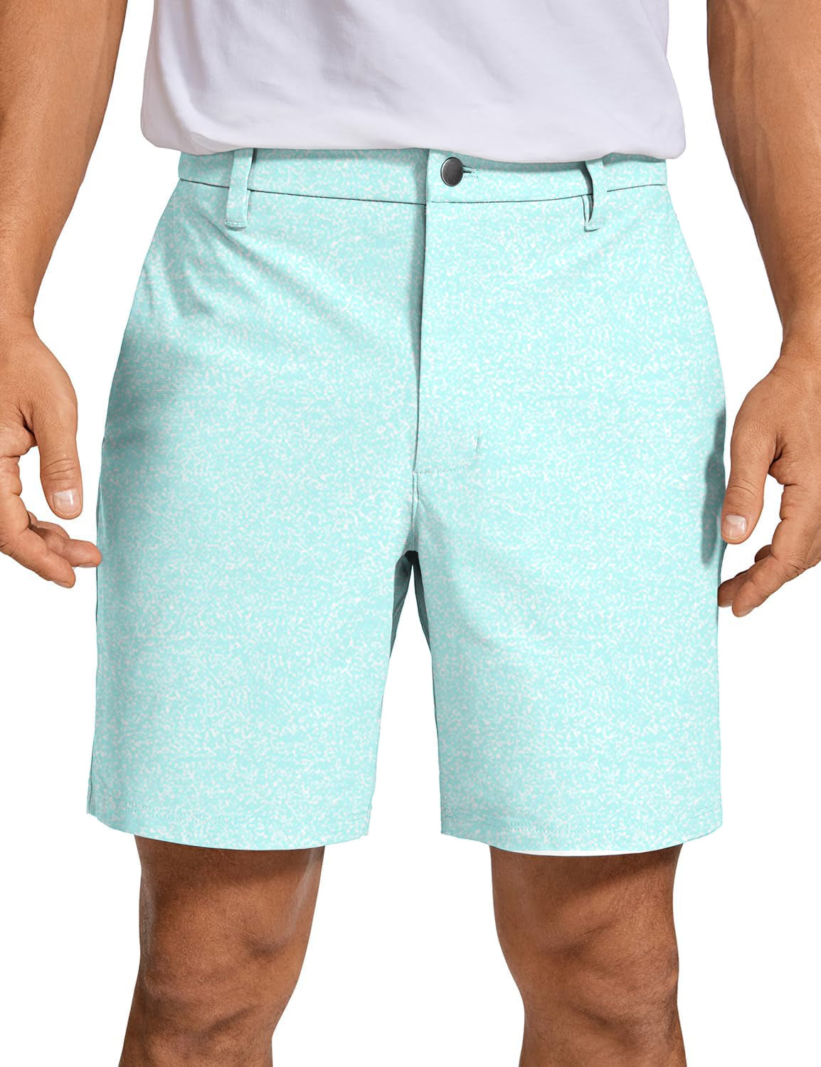mens dress golf shorts PULI Mens 5-Inch Performance Shorts, Black / 30