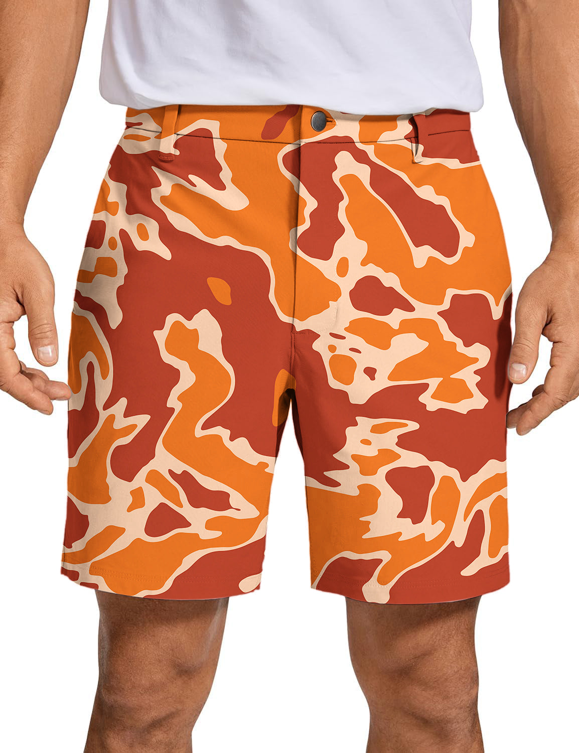 Men's Fall Camo Golf Shorts