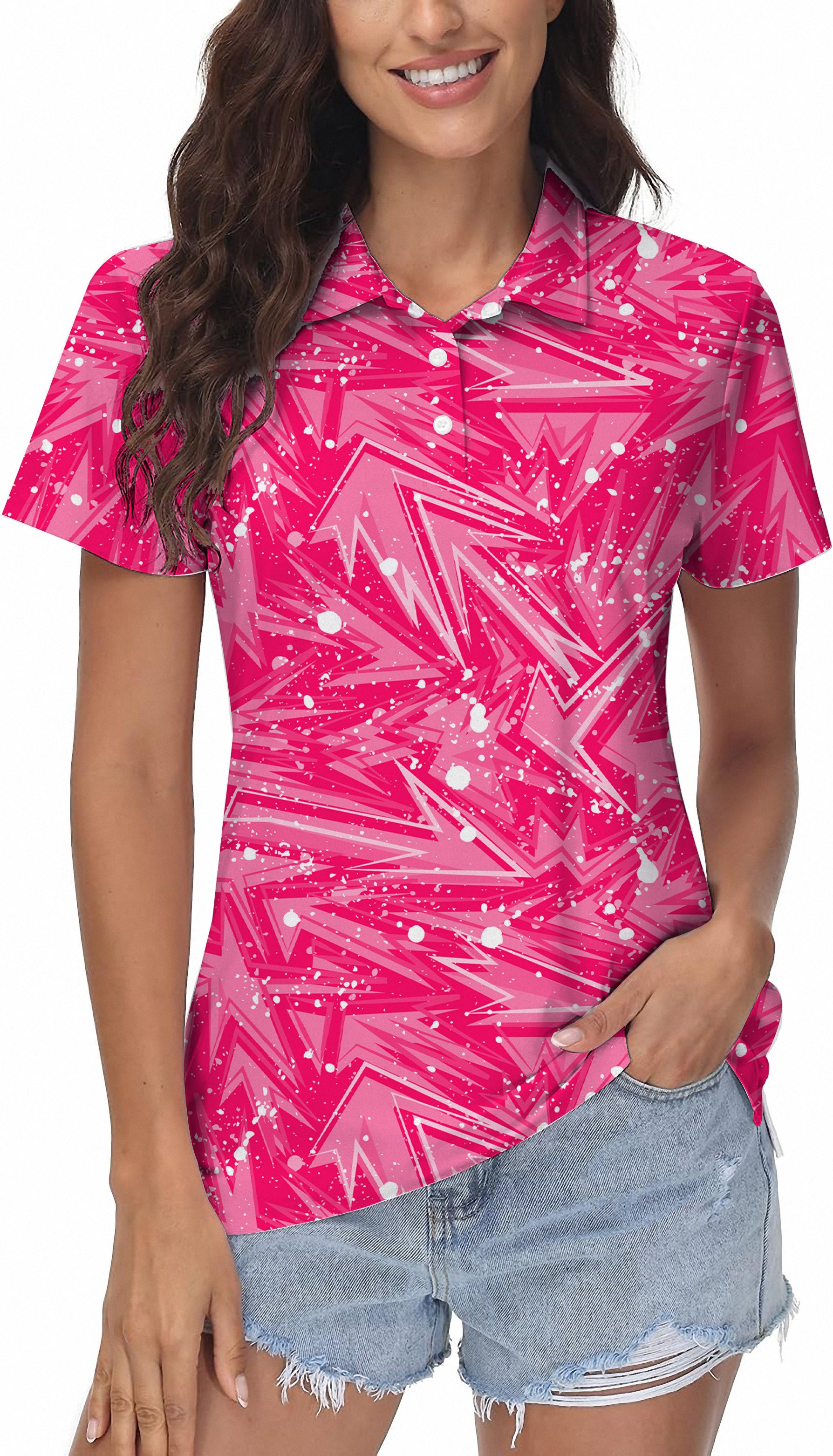 POW Women's Golf Polo