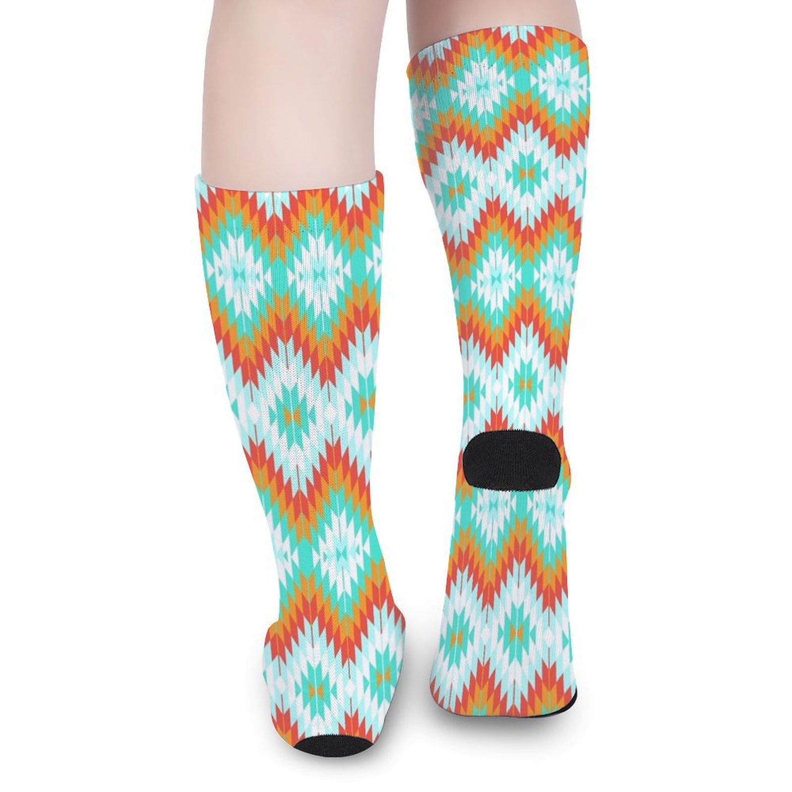 Summer Contrast Stitching Prined socks Gifts for Men Women