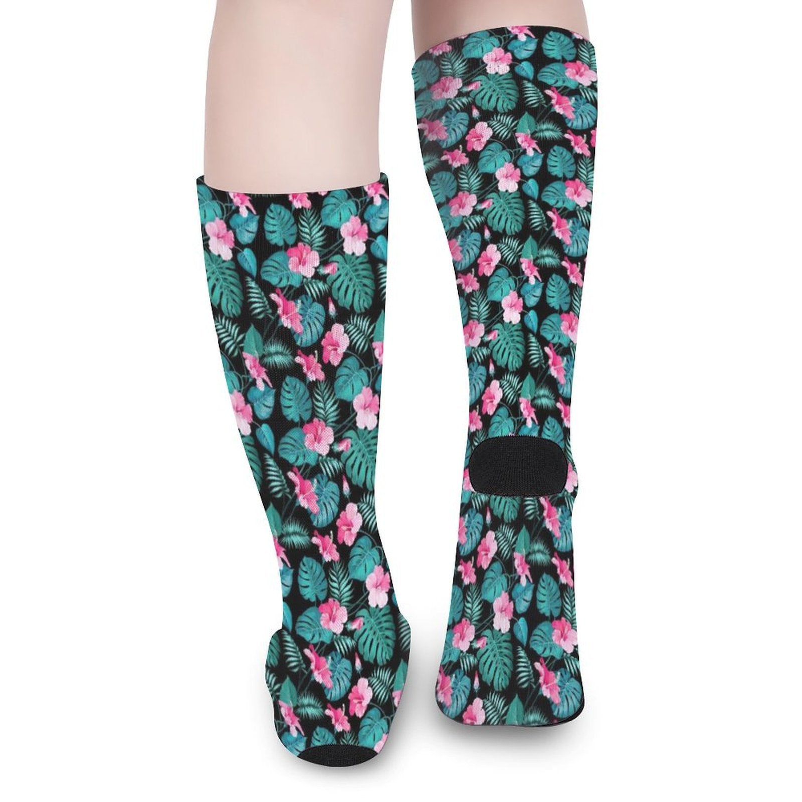 Tropic Floral Prined socks Gifts for Men Women