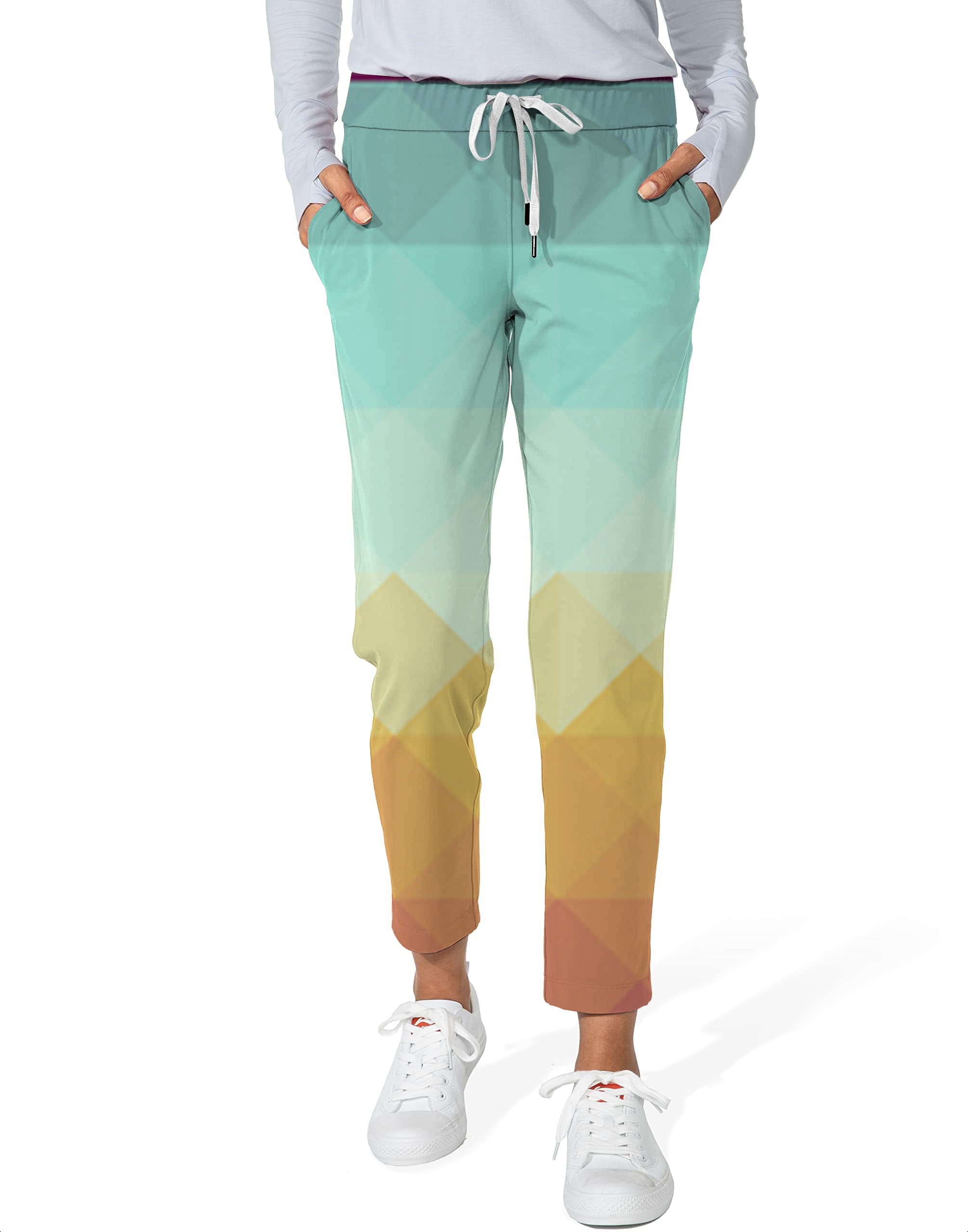 Arizona Sunset Women's 7/8 Stretch Ankle Golf Pants