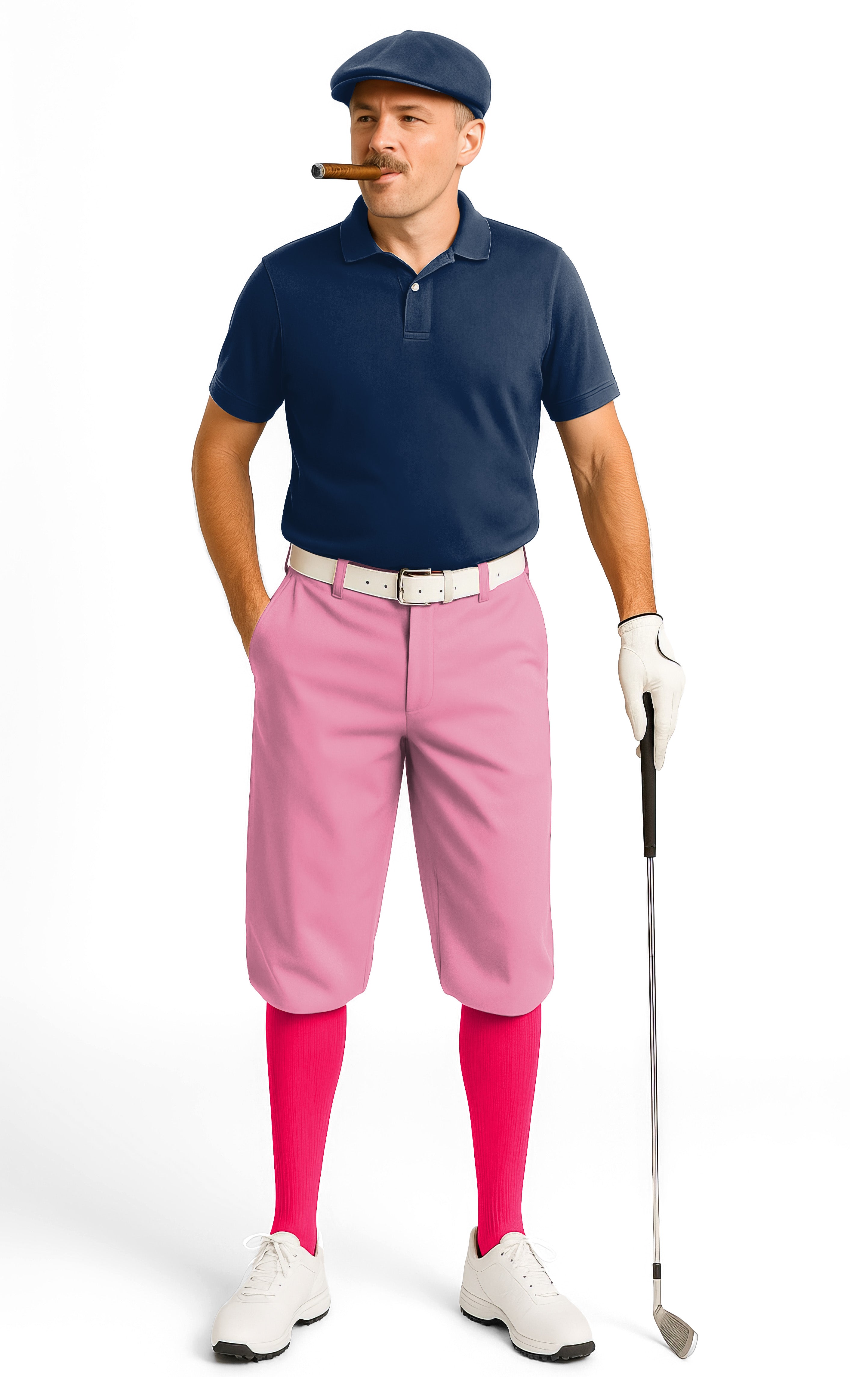 pure mulberry-Men's Golf Knickers Pants
