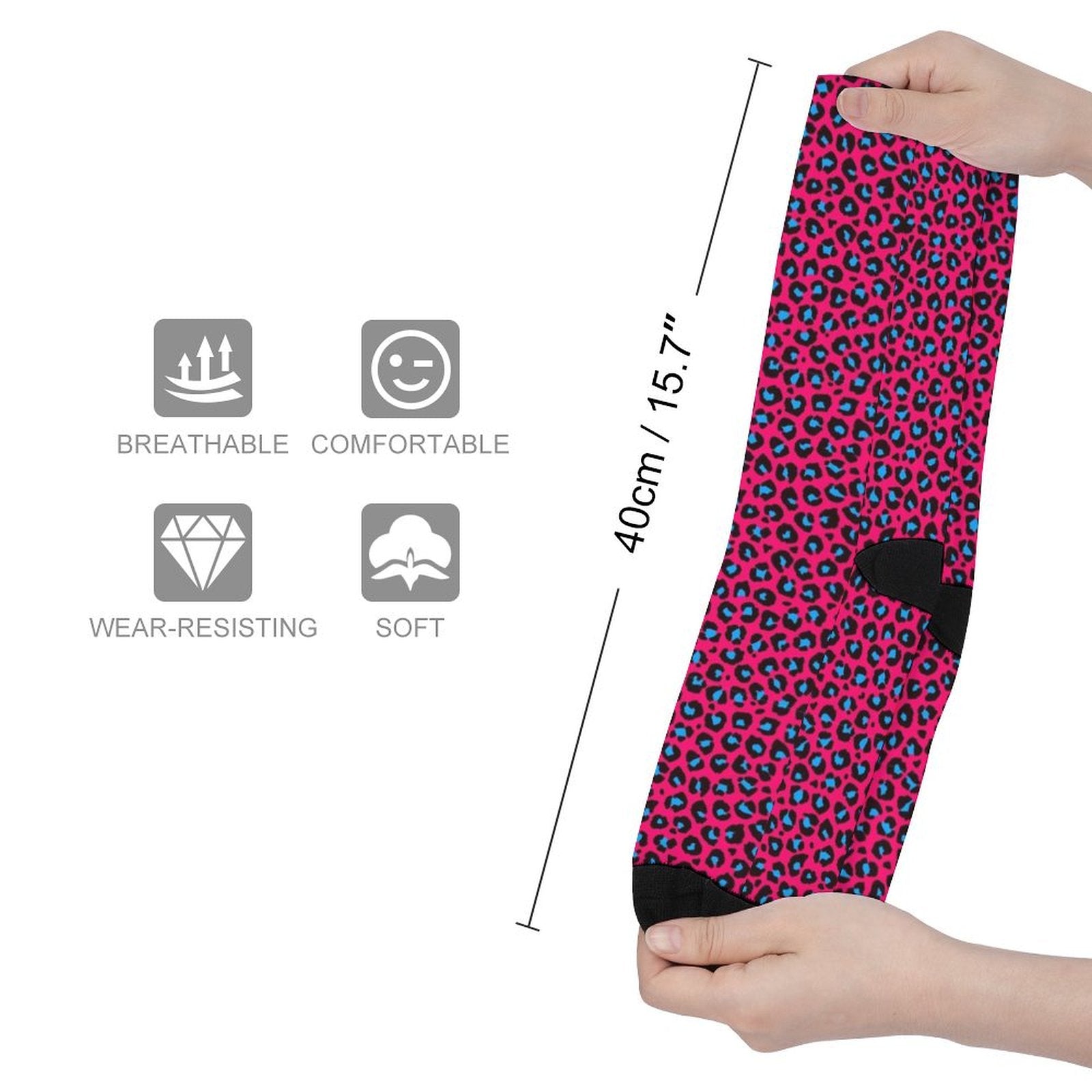Red Jaguar Prined socks Gifts for Men Women