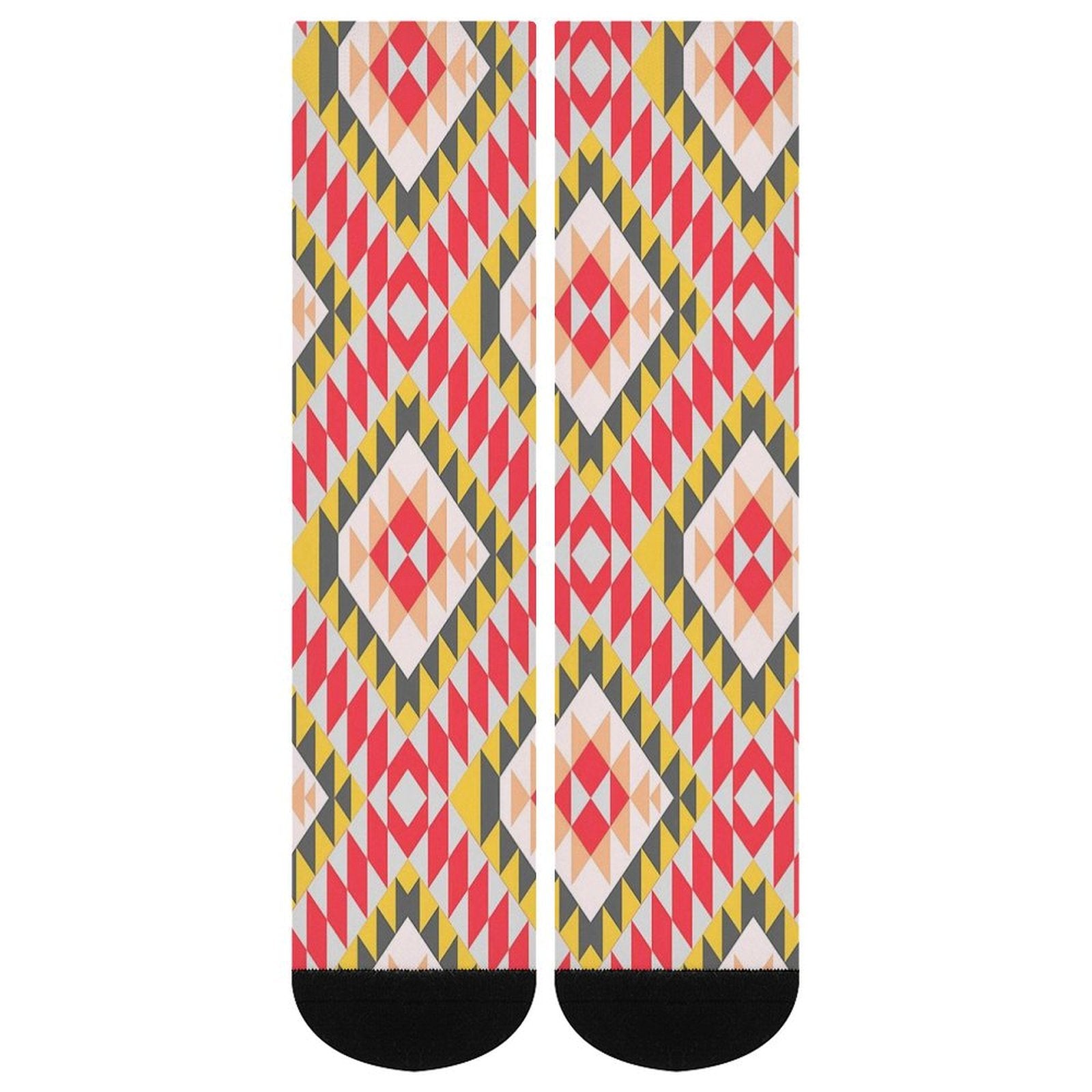 Eco Friendly Bold Vibrations Prined socks Gifts for Men Women