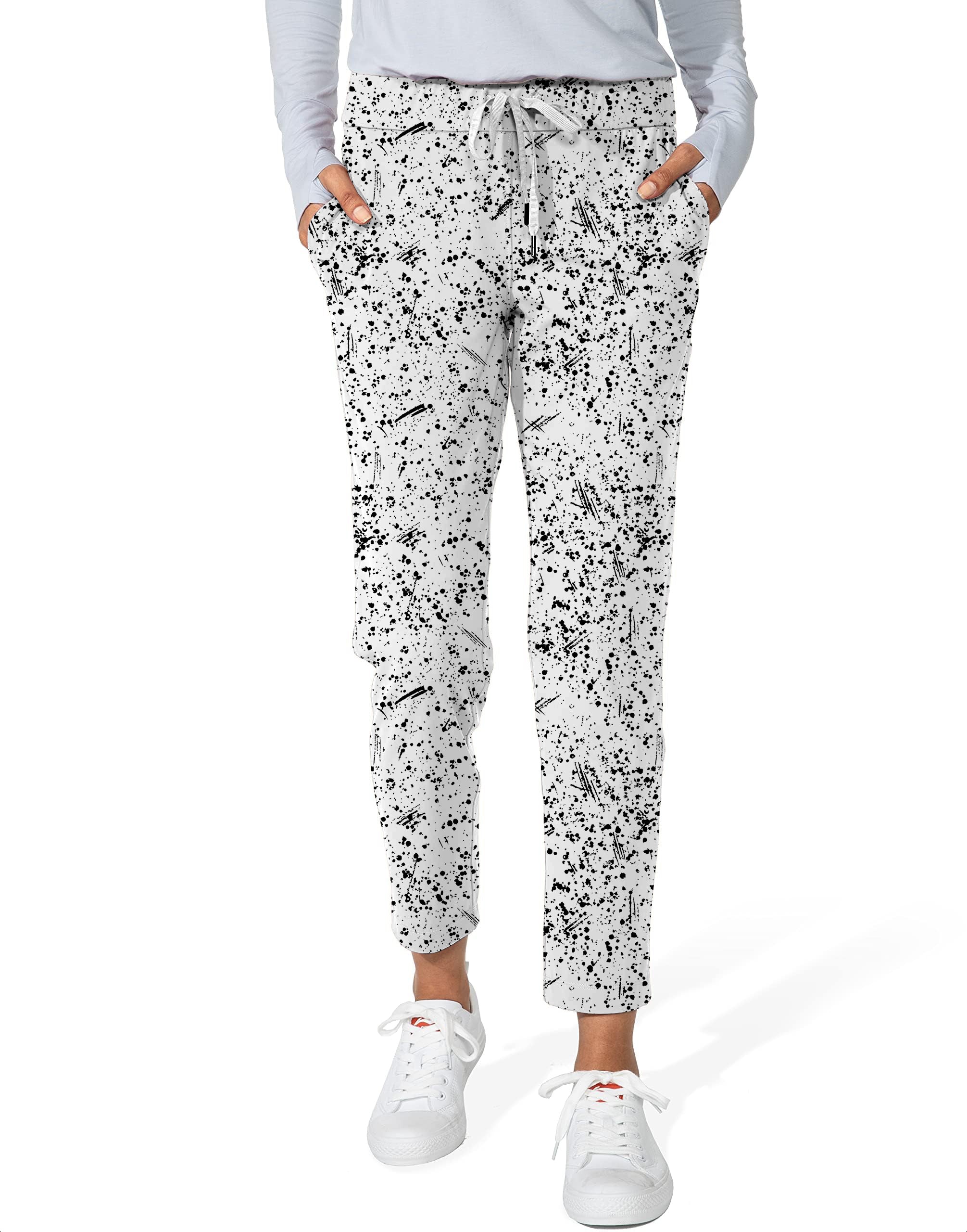 Cookies & Cream Women's 7/8 Stretch Ankle Golf Pants