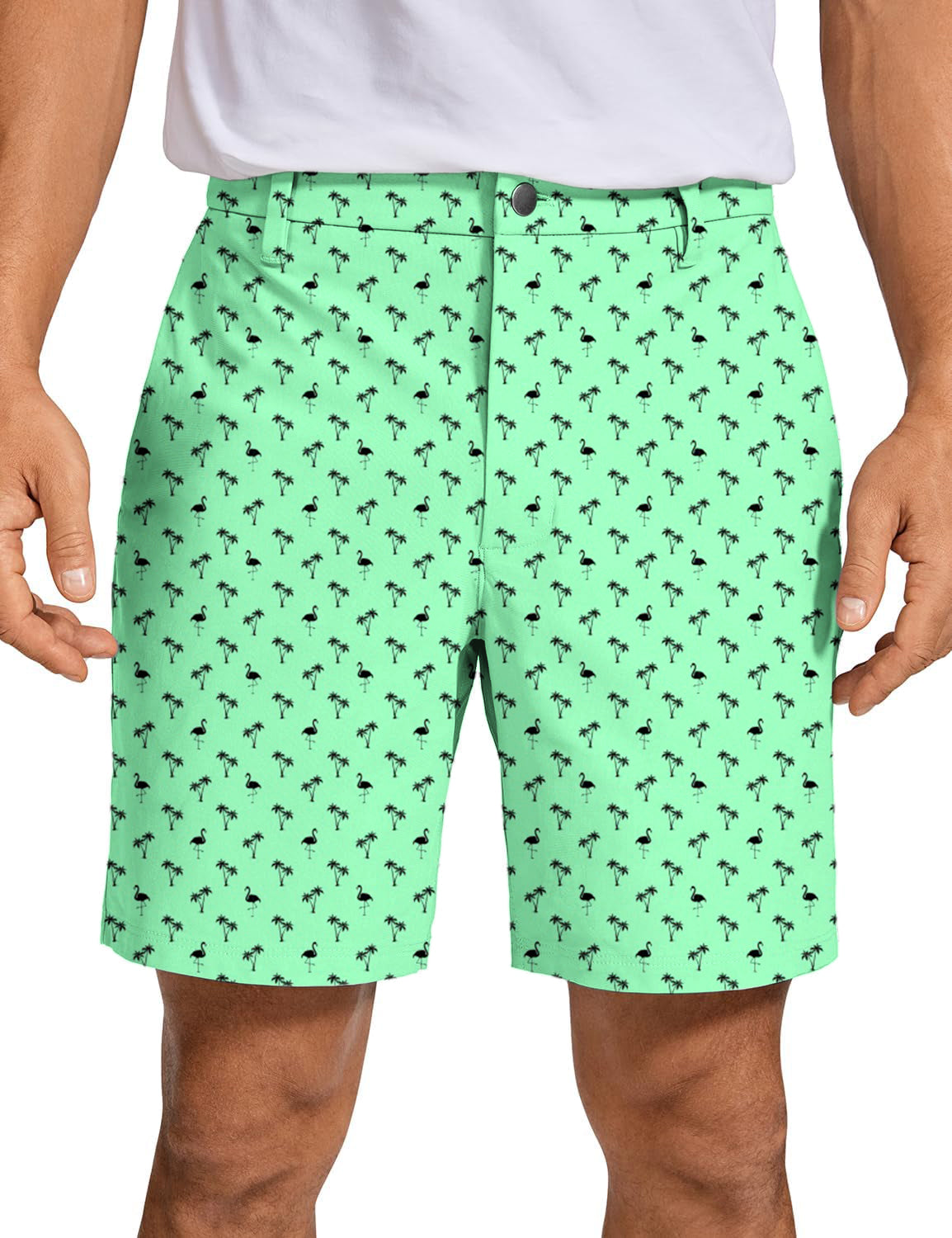 Men Mint Mingo Golf Shorts