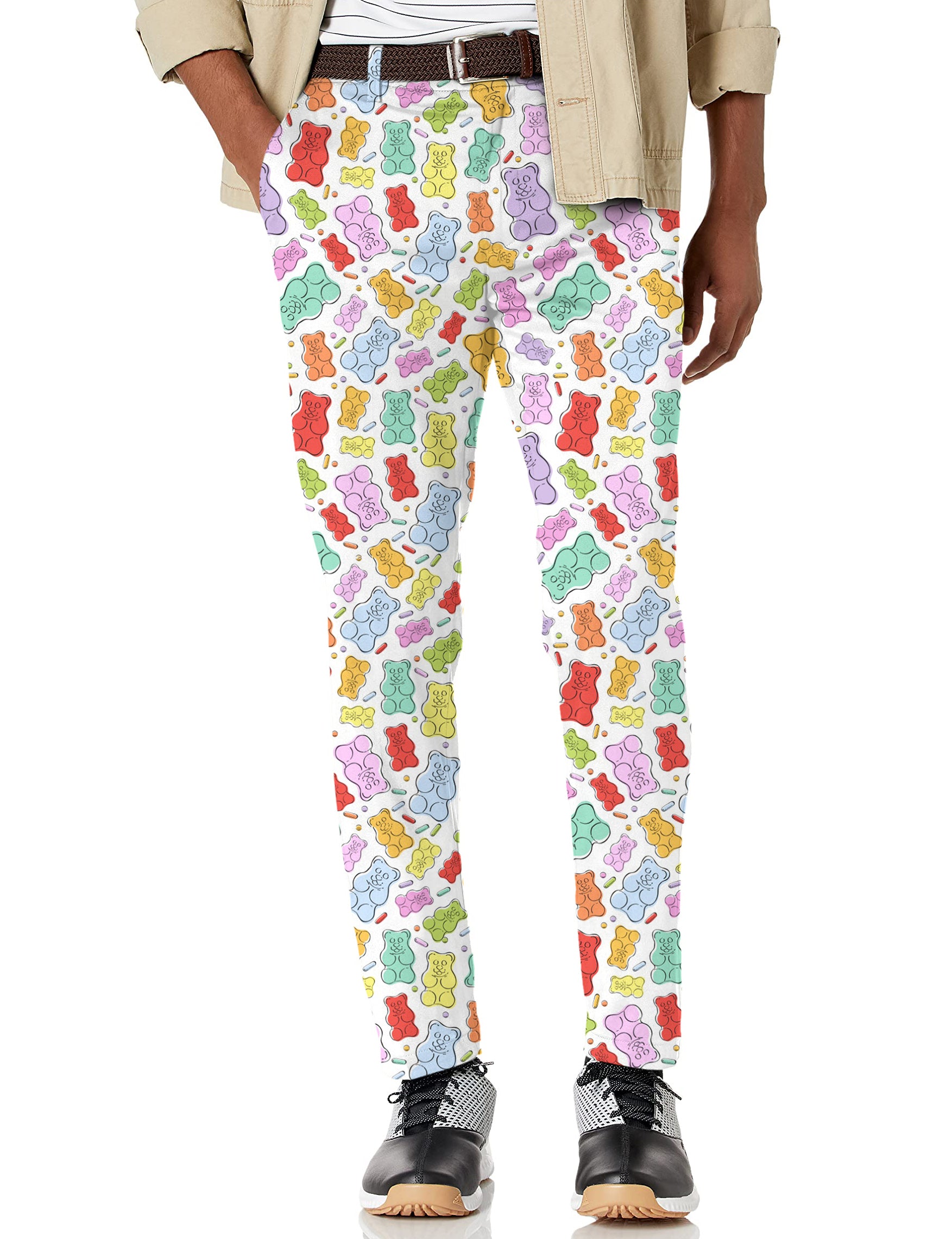 Men's Gummy Bears Stretch Golf Pants
