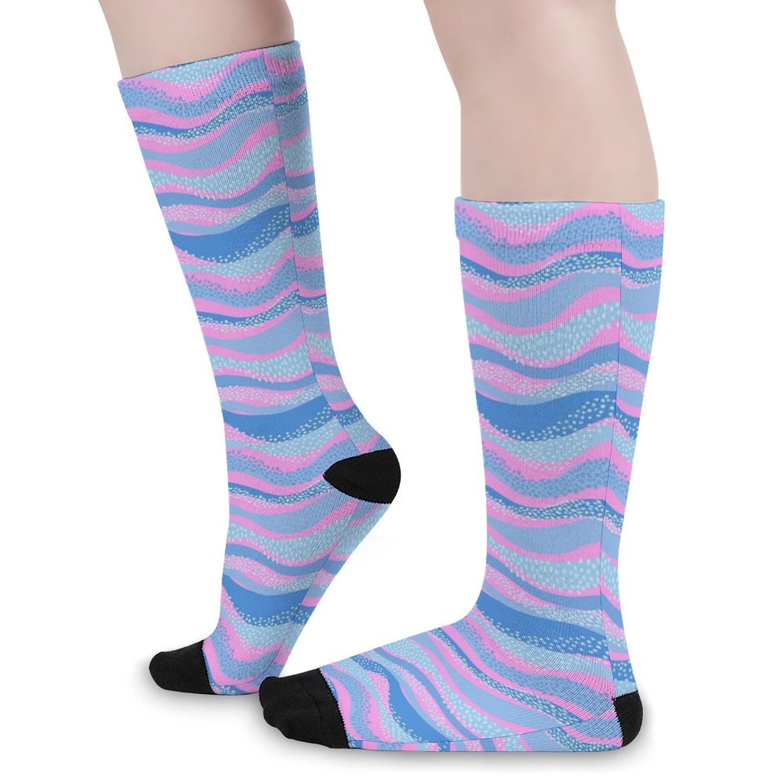Space Aurora Prined socks Gifts for Men Women