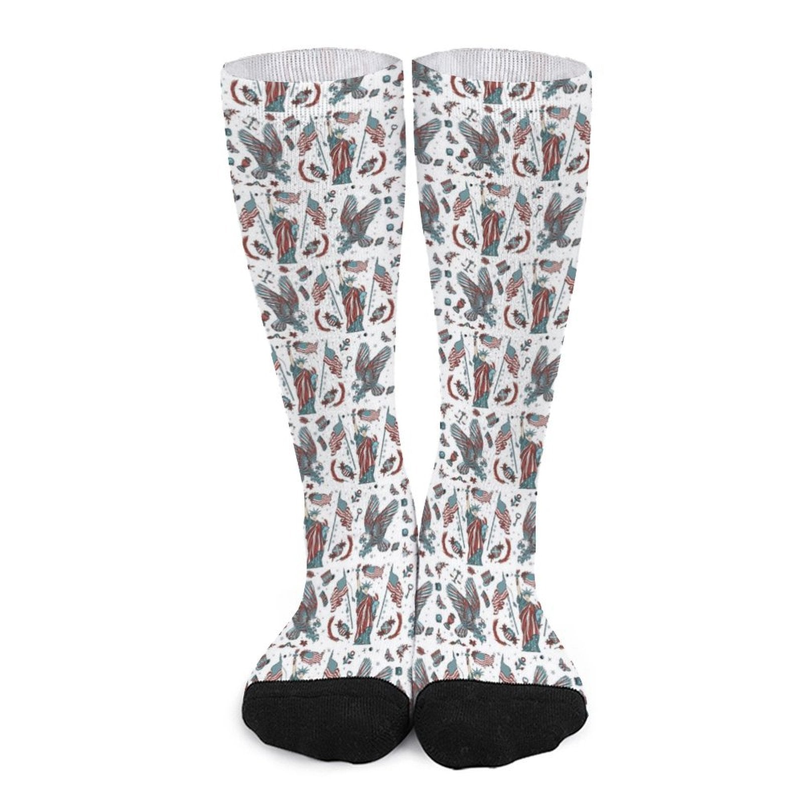 Born in the USA Prined socks Gifts for Men Women