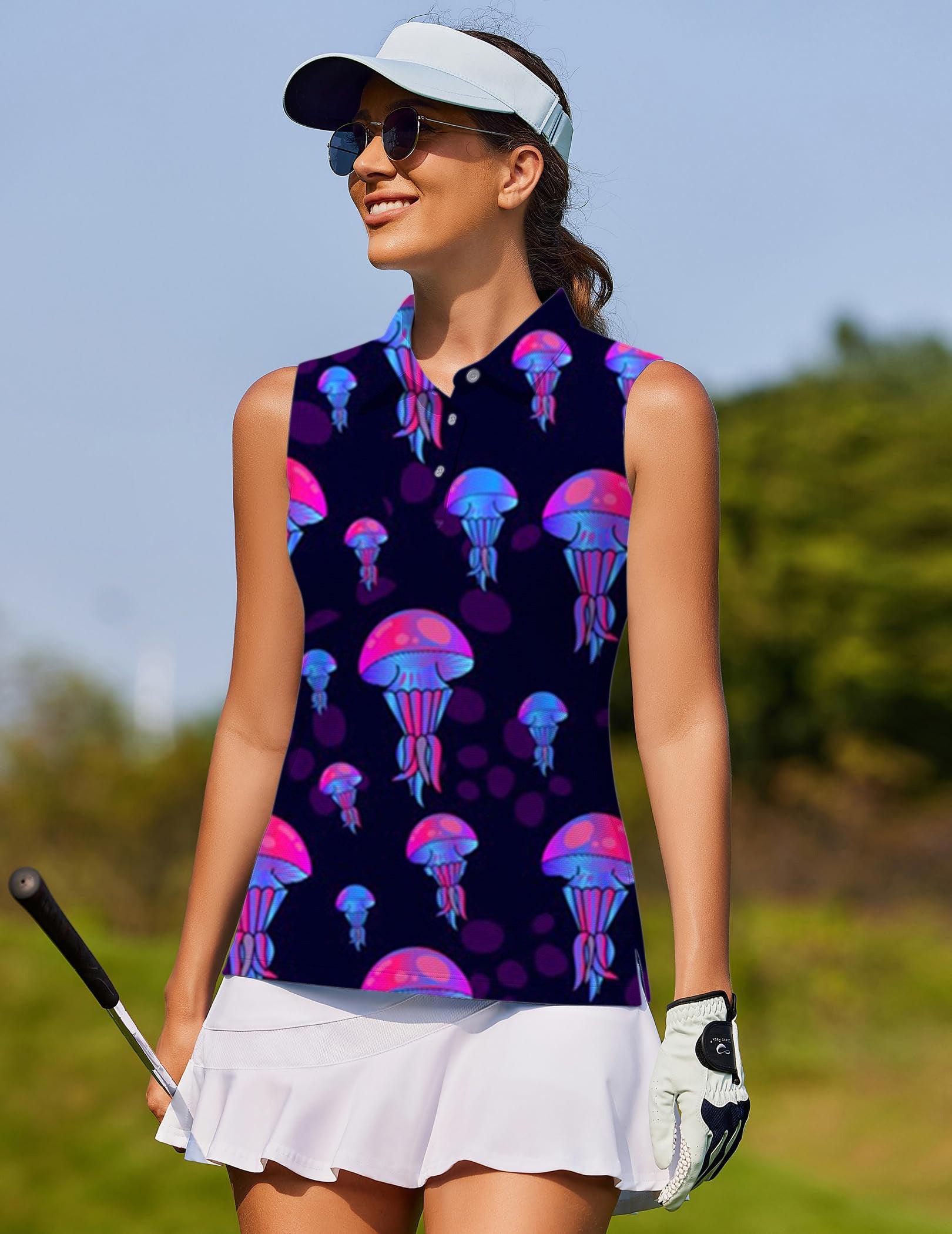 Electric Jelly Women's golf Sleeveless shirt