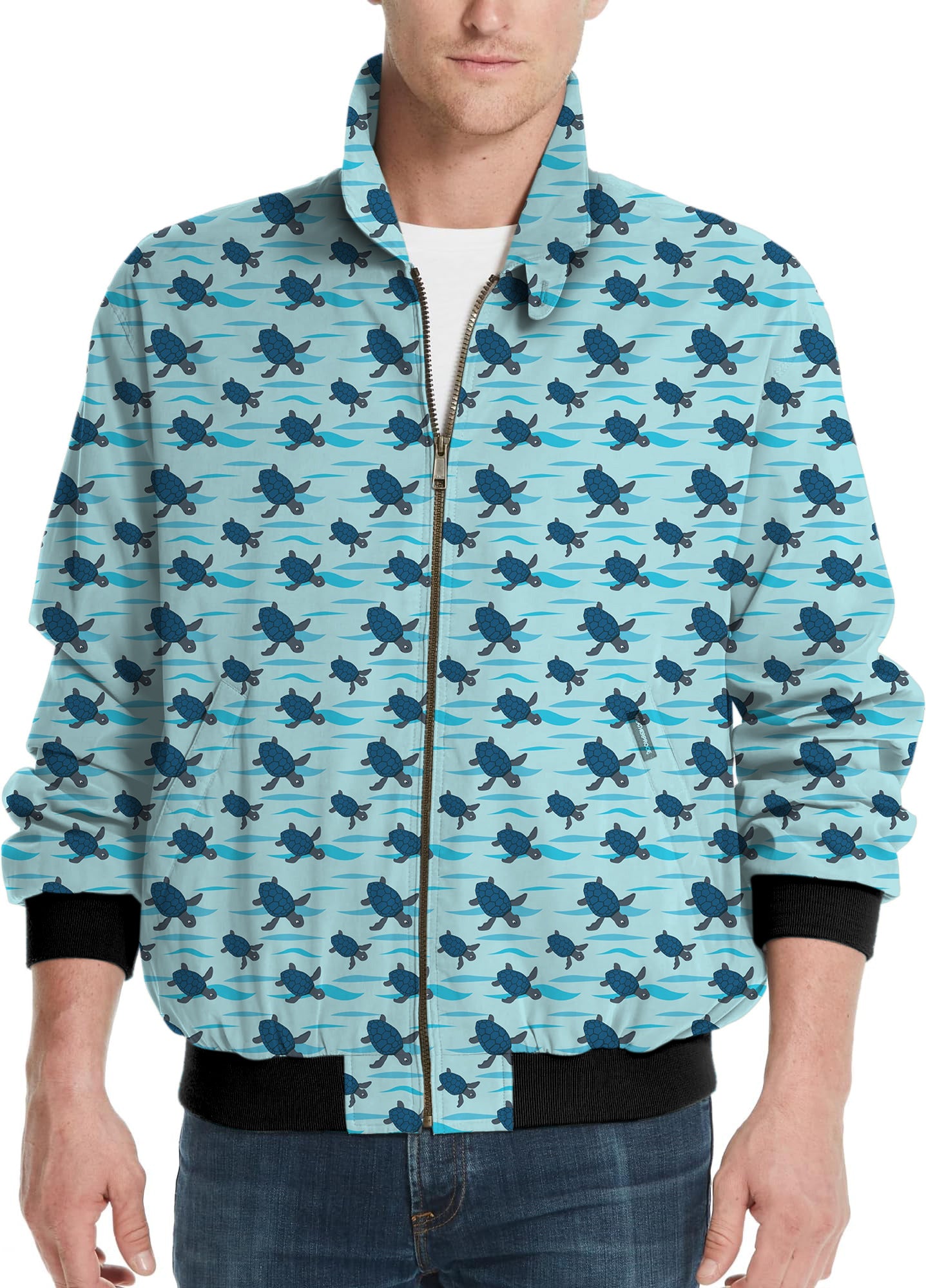 Turtle Time-Men's Golf Windbreaker Light Jacket