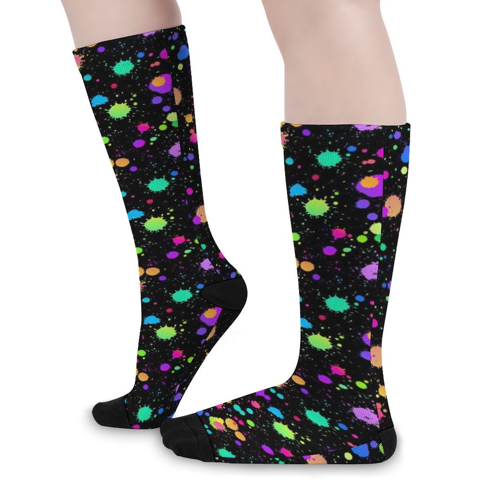Colorful graffiti Prined socks Gifts for Men Women