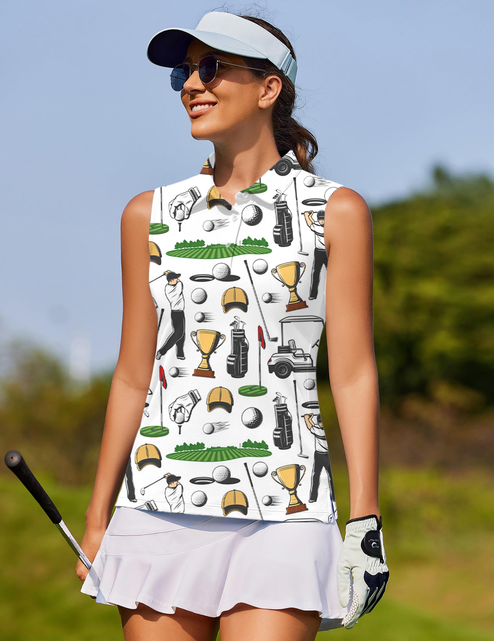 Golf equipment Women's golf Sleeveless shirt