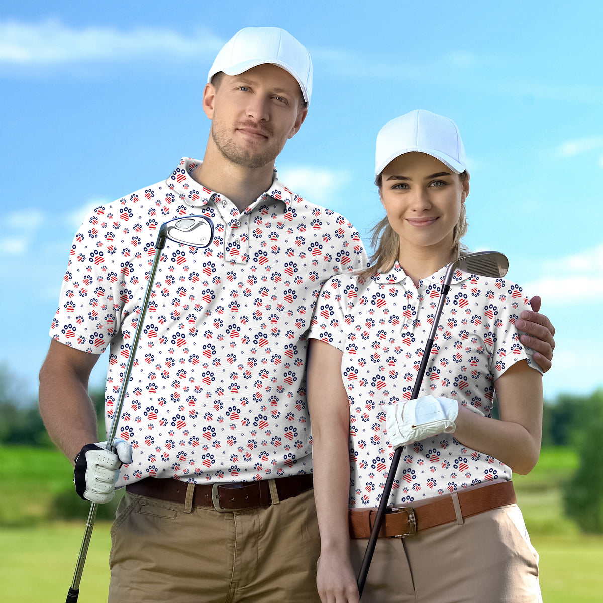 Golf Polo Couple Family set Land Before Time tournament