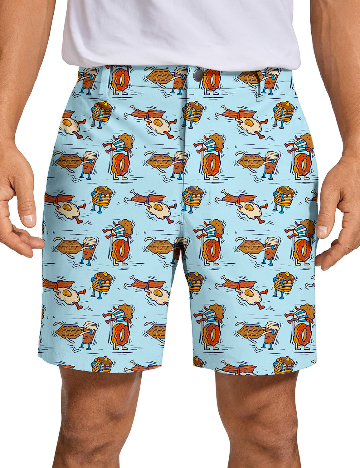 Men's Breakfast Brawl Golf Shorts