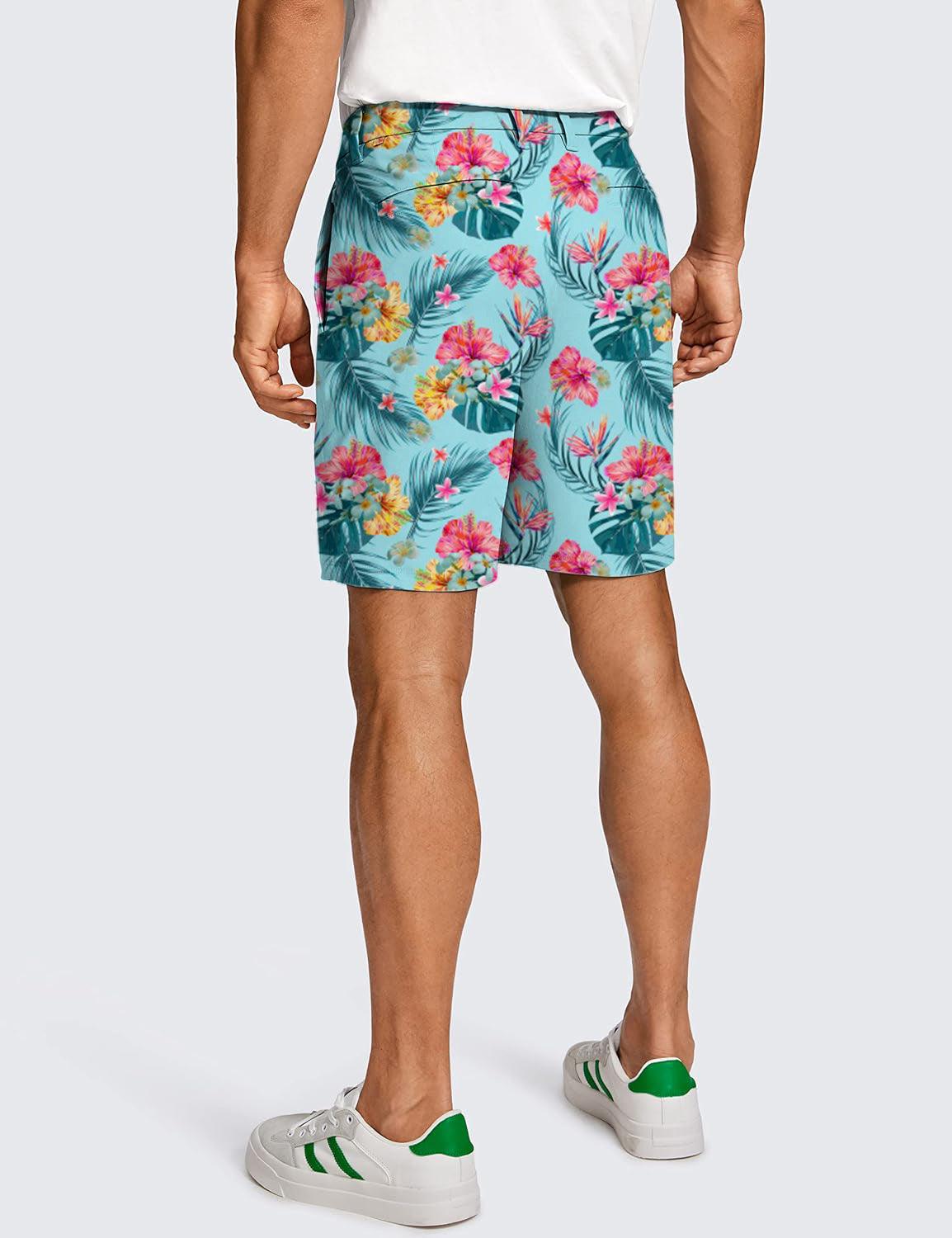 Men Tropics Golf Shorts