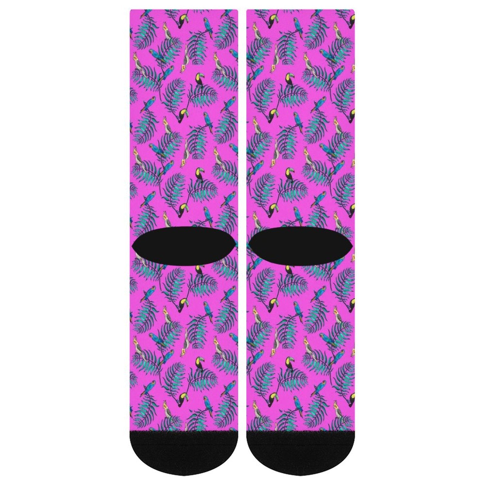 Tropical Oasis Prined socks Gifts for Men Women
