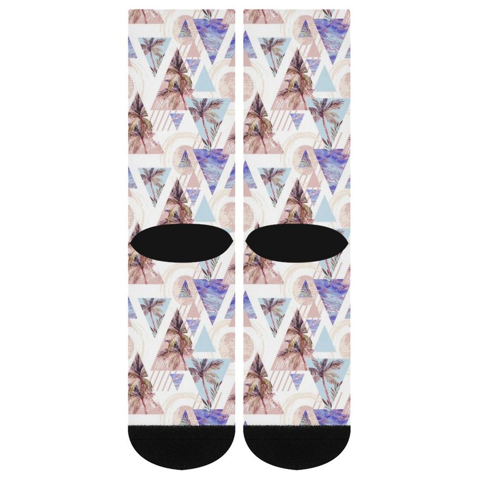 Cali Palm tree Prined socks Gifts for Men Women