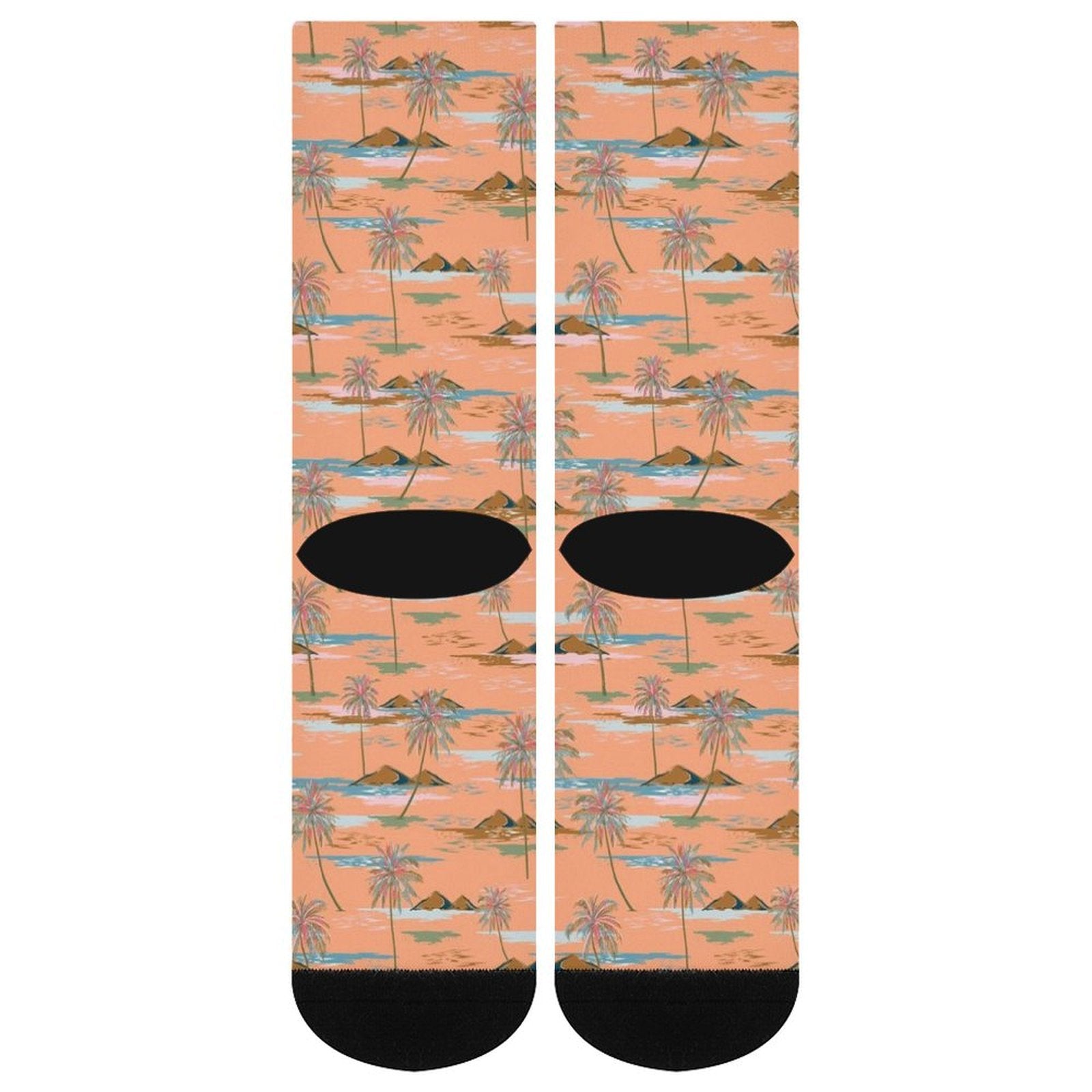 Sweet Palm tree Prined socks Gifts for Men Women