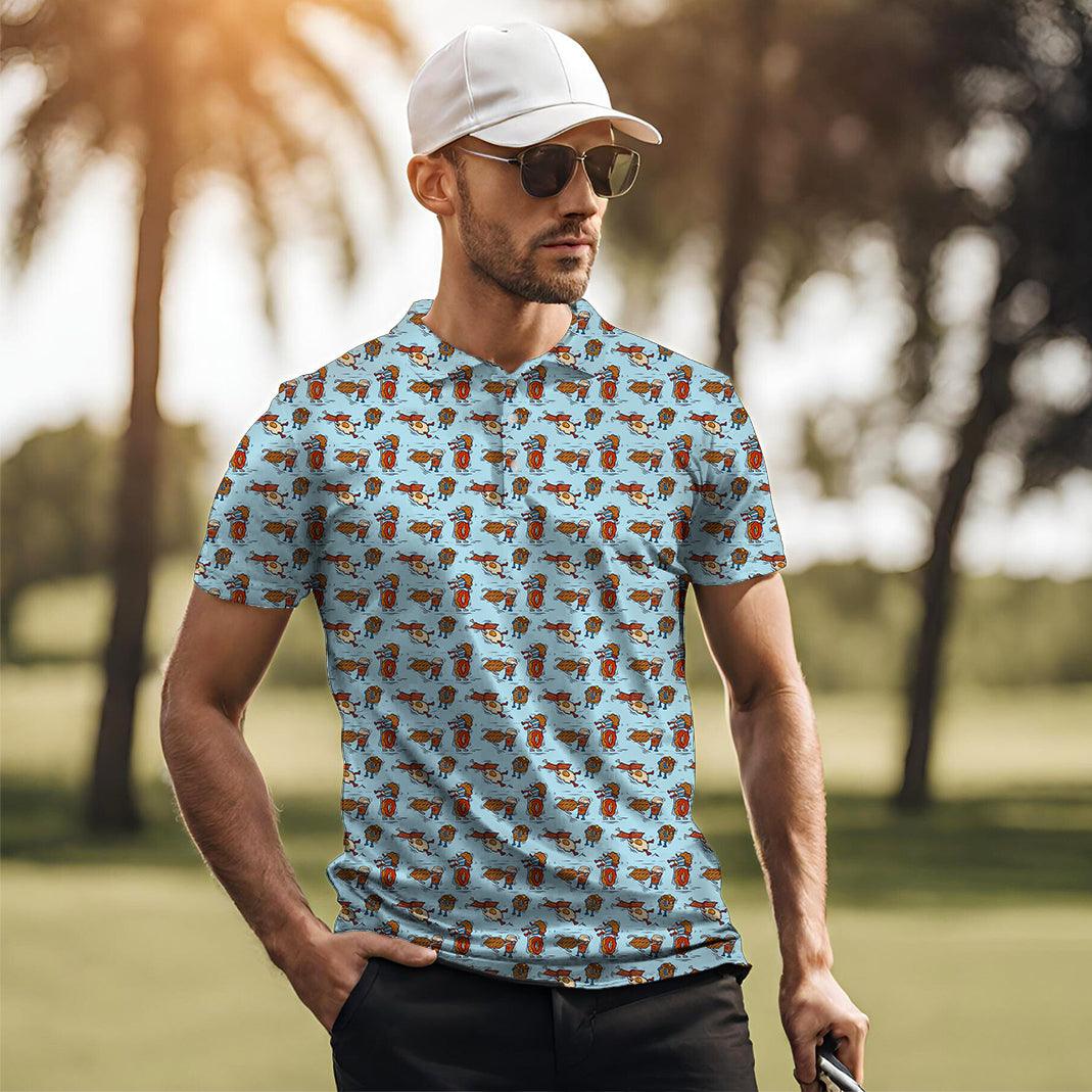 Men's Breakfast Brawl golf polo