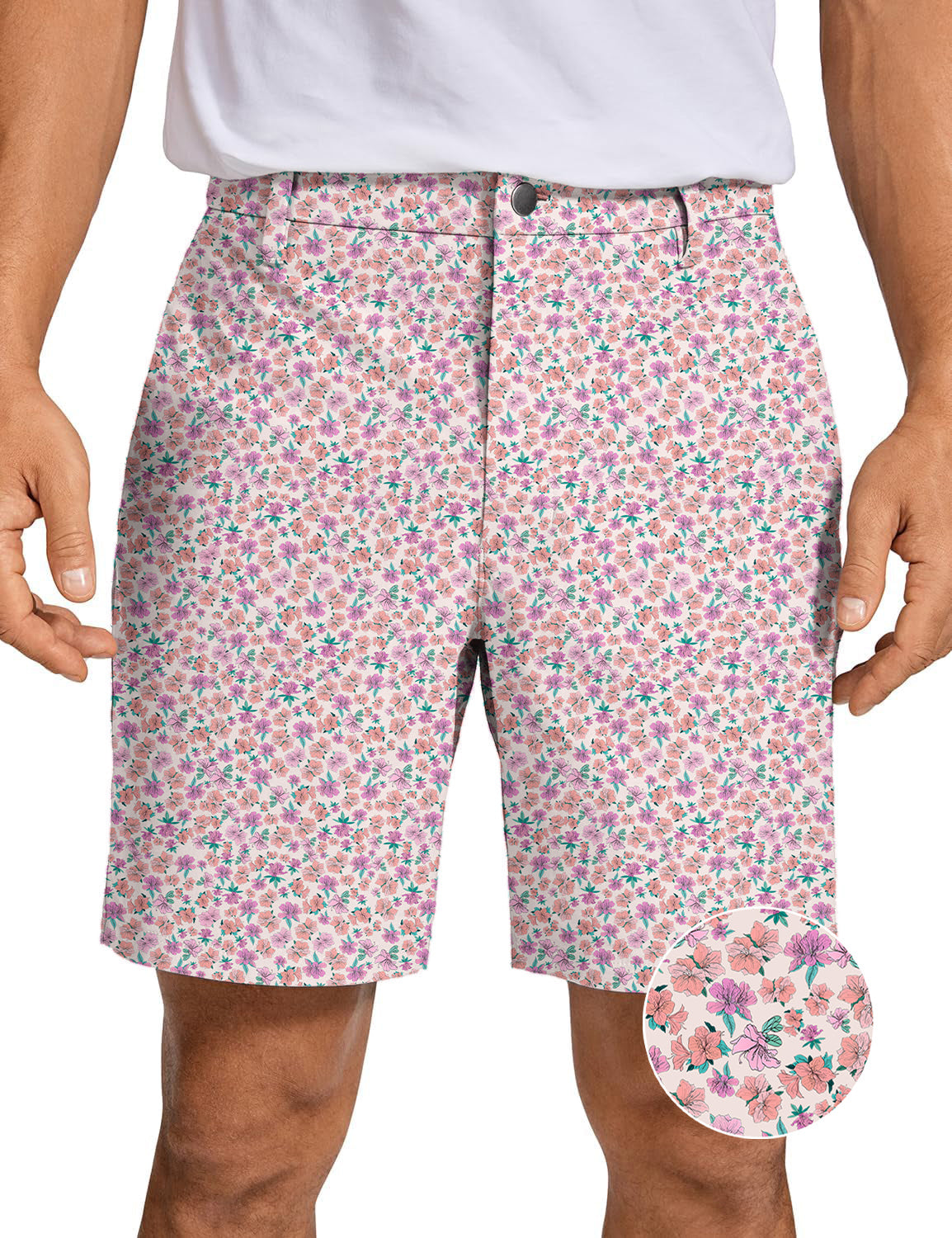Men's Flower World Golf Shorts