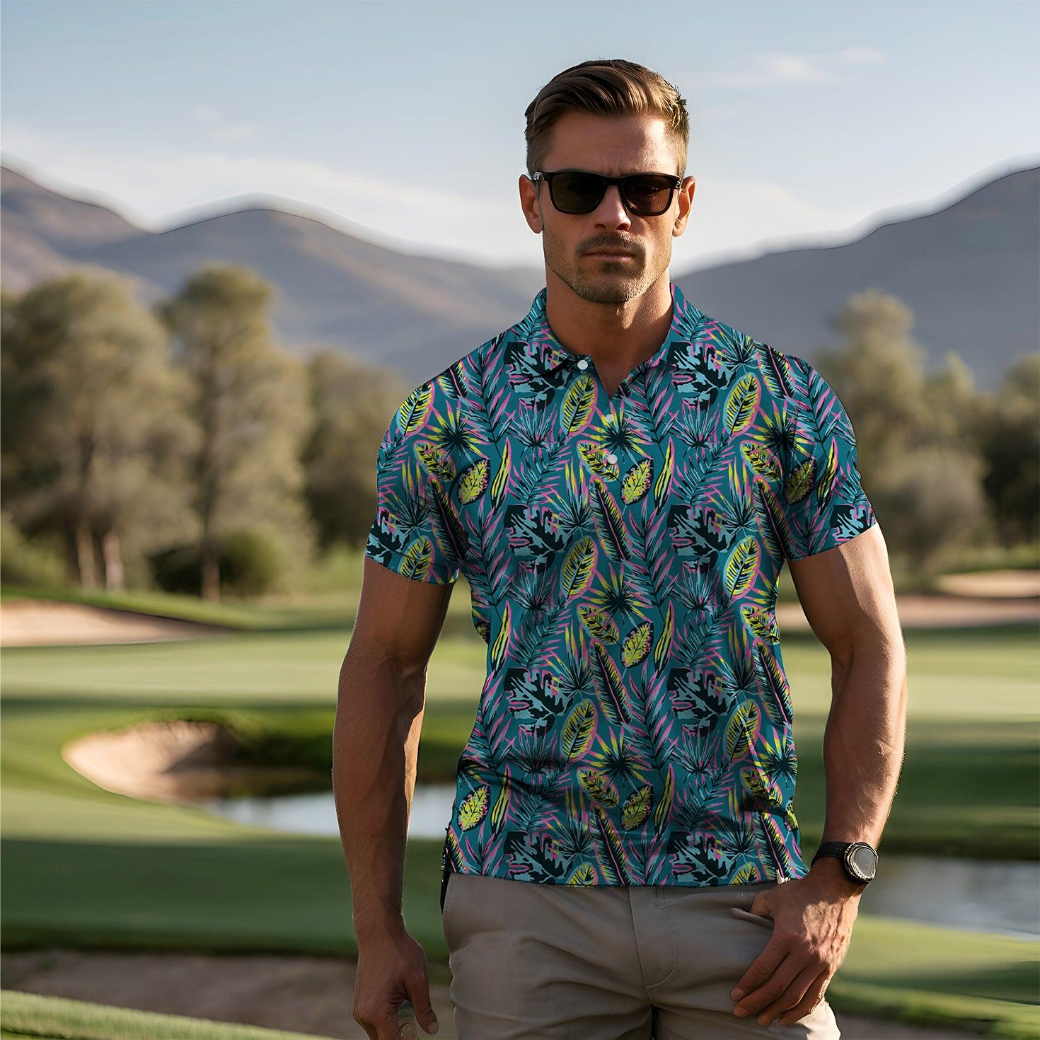 Men's Modern Tropic golf polo