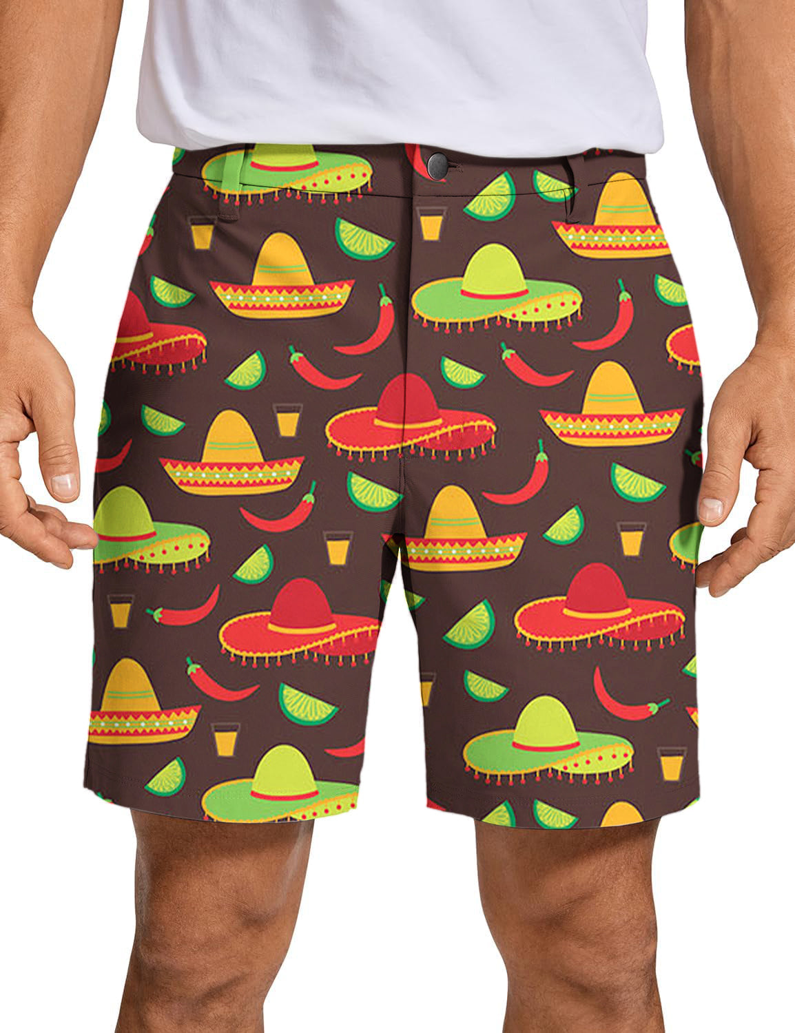 Men's cowboy hat Golf Shorts