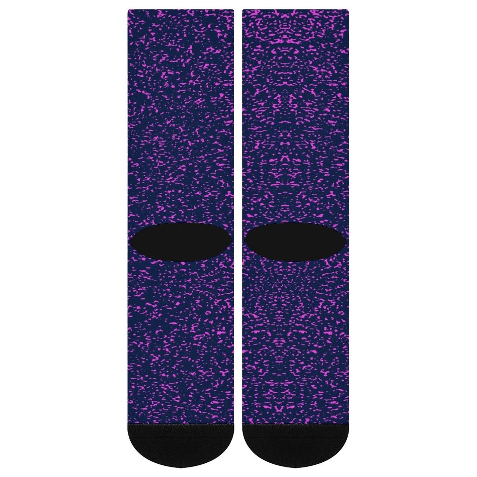 Purple spots Prined socks Gifts for Men Women