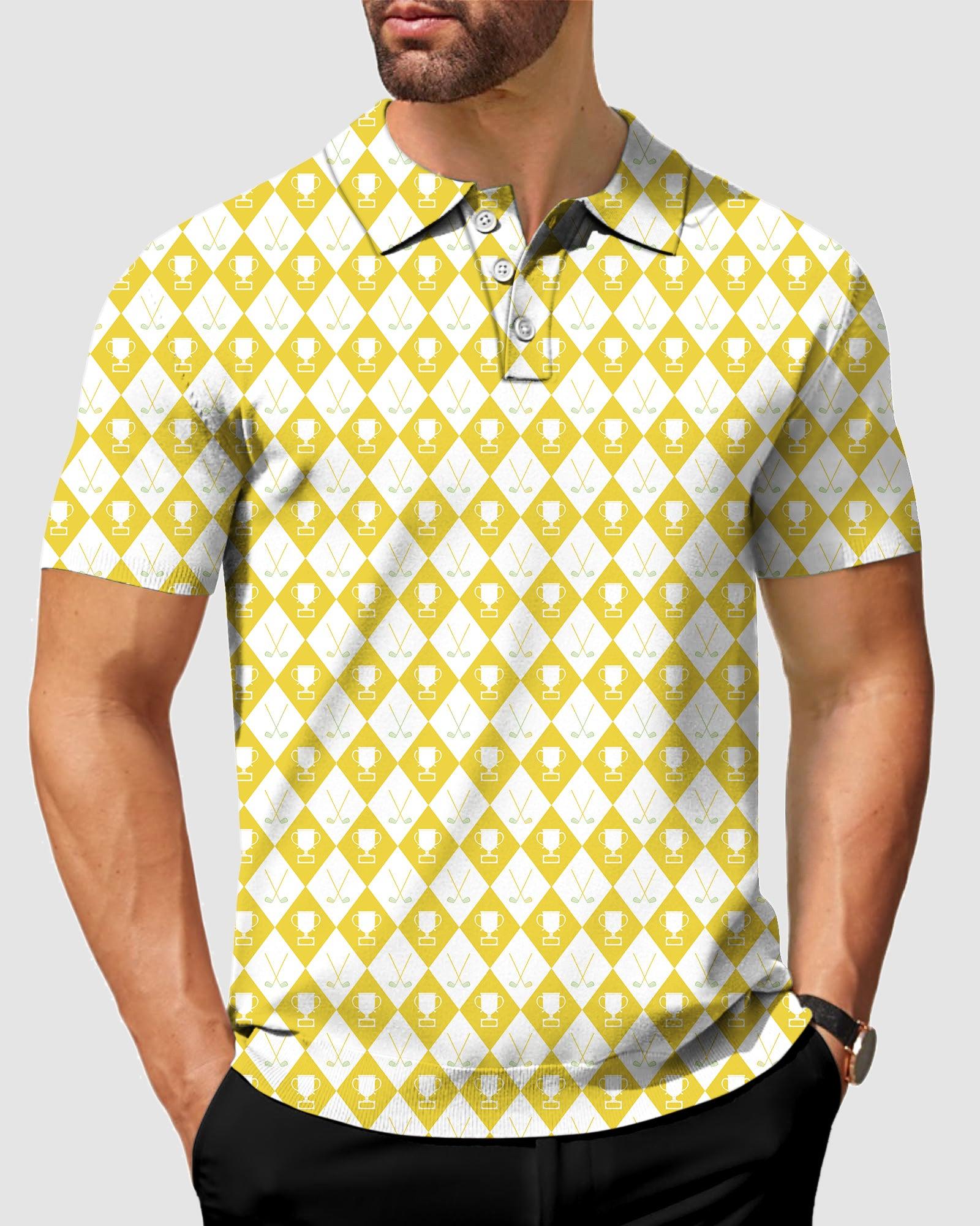 Men's golf cup golf polo