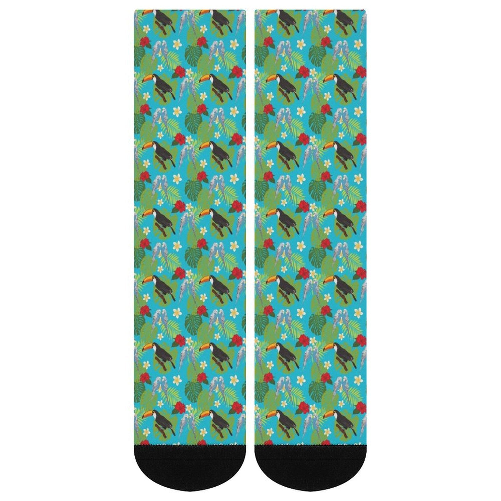 Flamingo Prined socks Gifts for Men Women