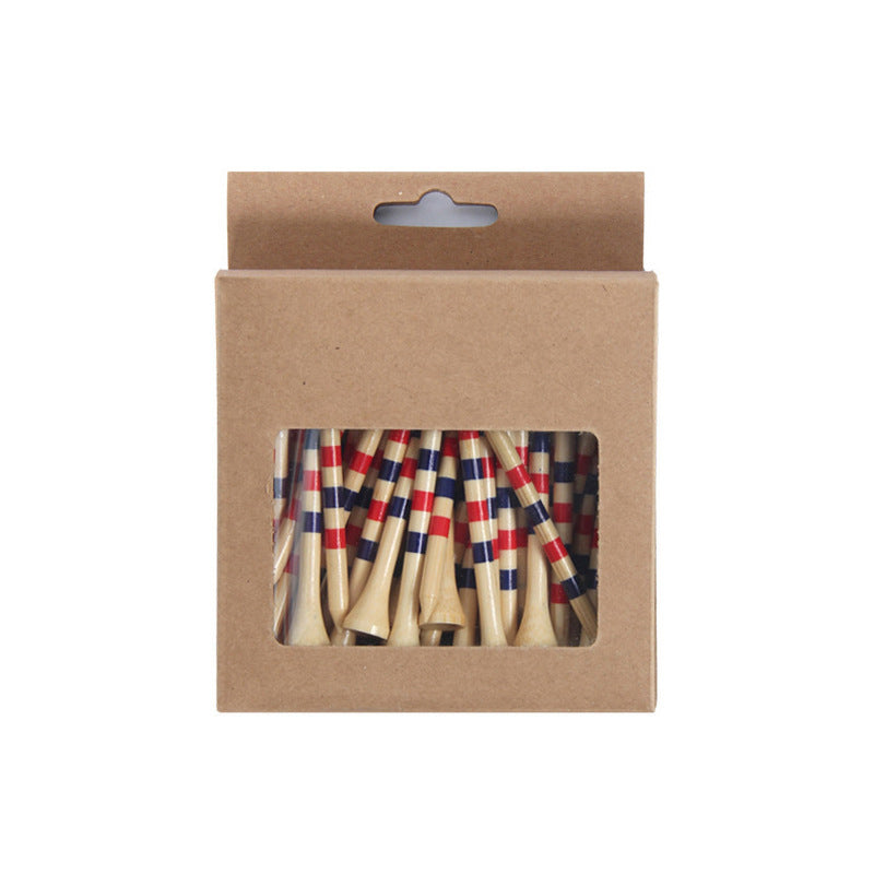 Bamboo Golf Tees 70/83mm Pack of 50 Groomsman Golf Gift