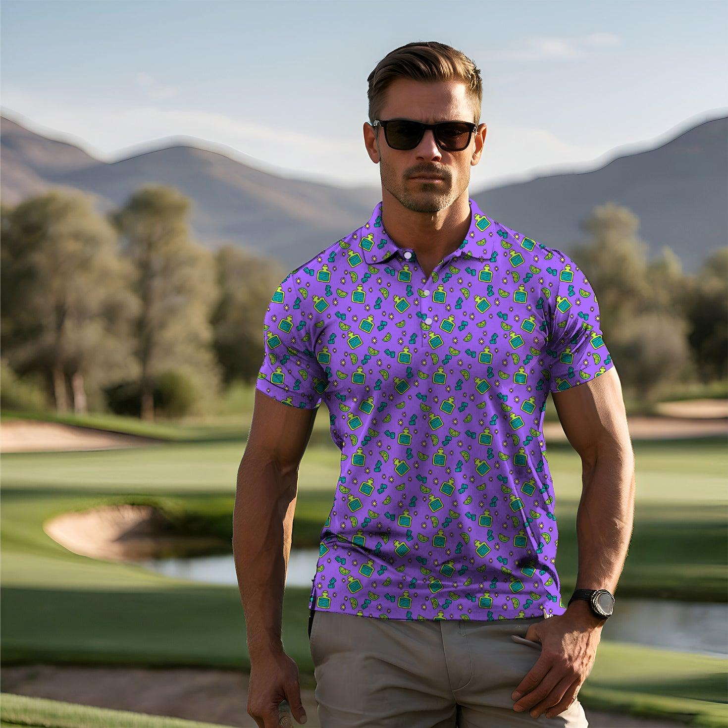 Men's Shots Time golf polo