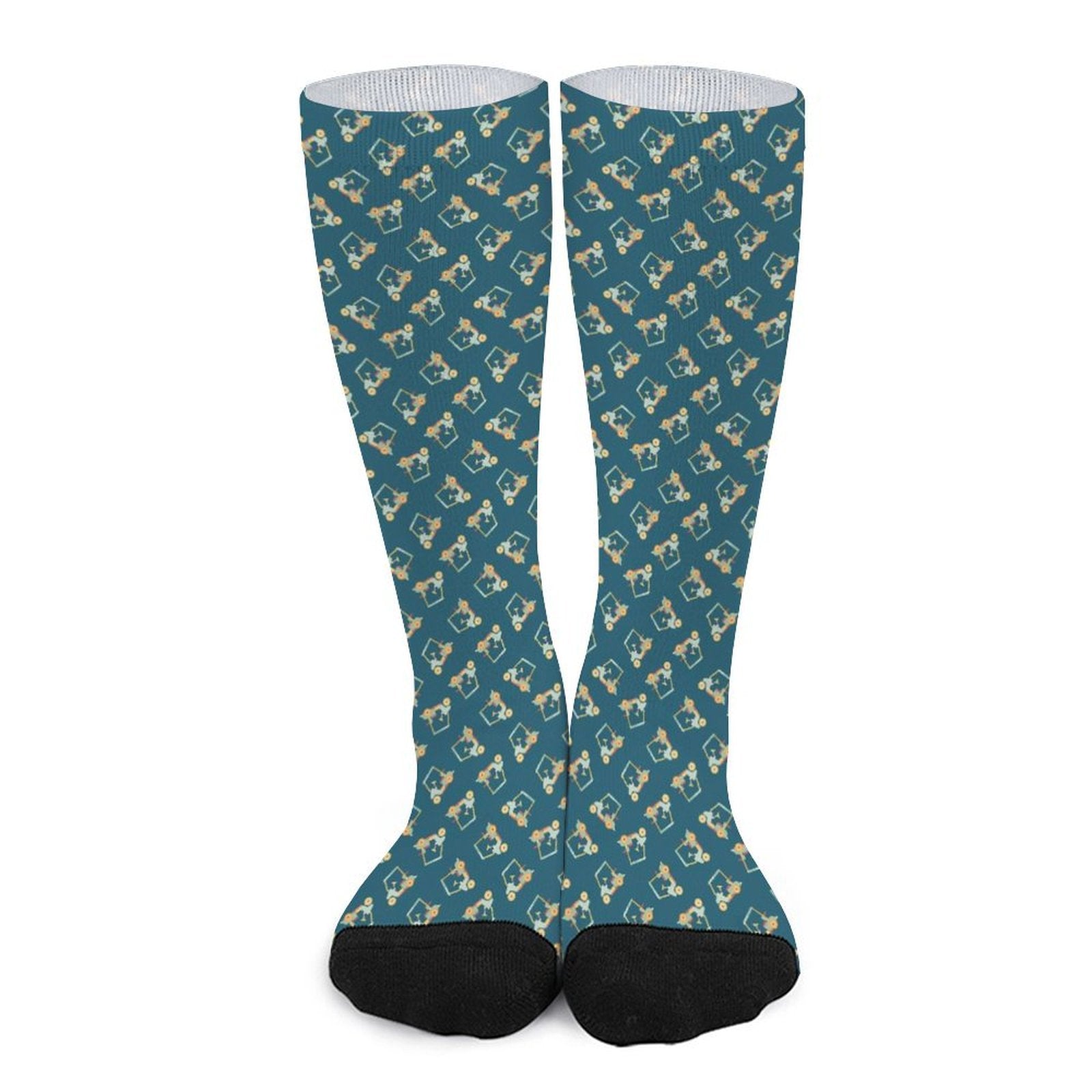 golf cart Prined socks Gifts for Men Women