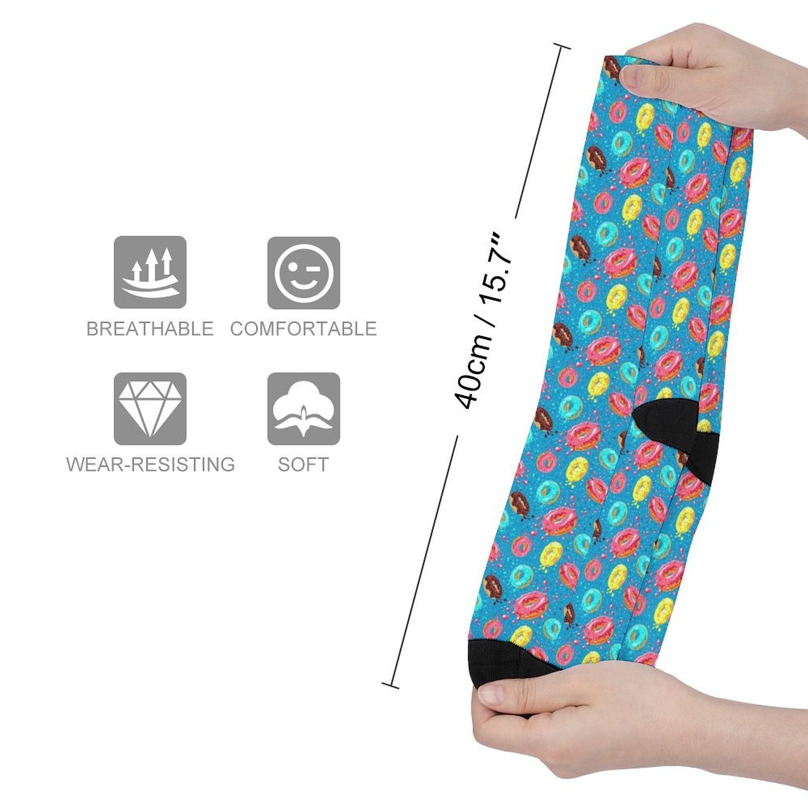 Hole In One Prined socks Gifts for Men Women