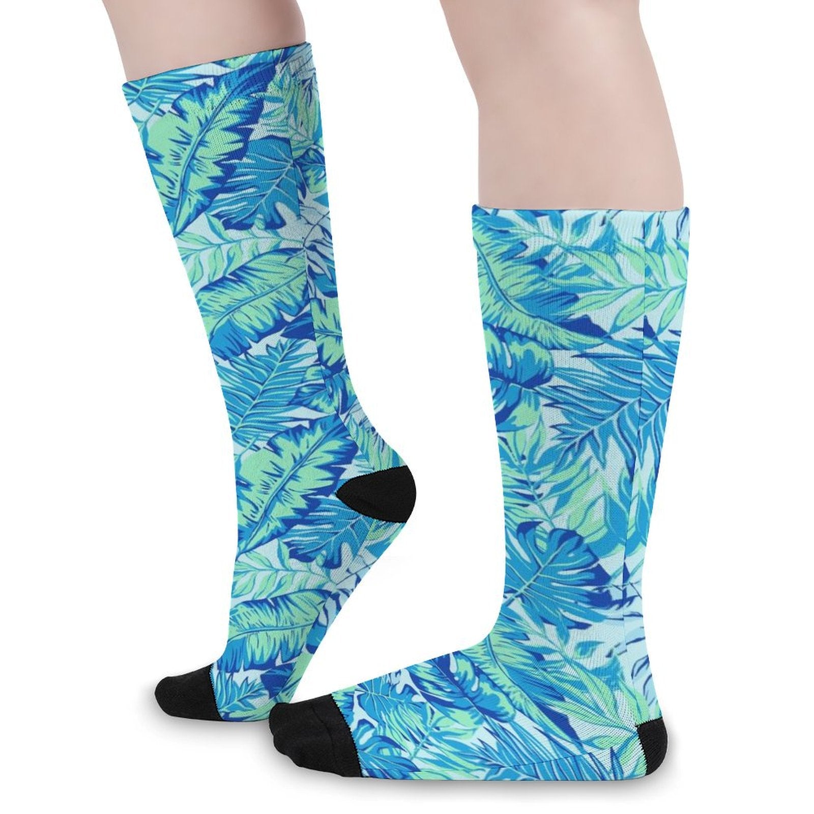 Palm leaves Prined socks Gifts for Men Women