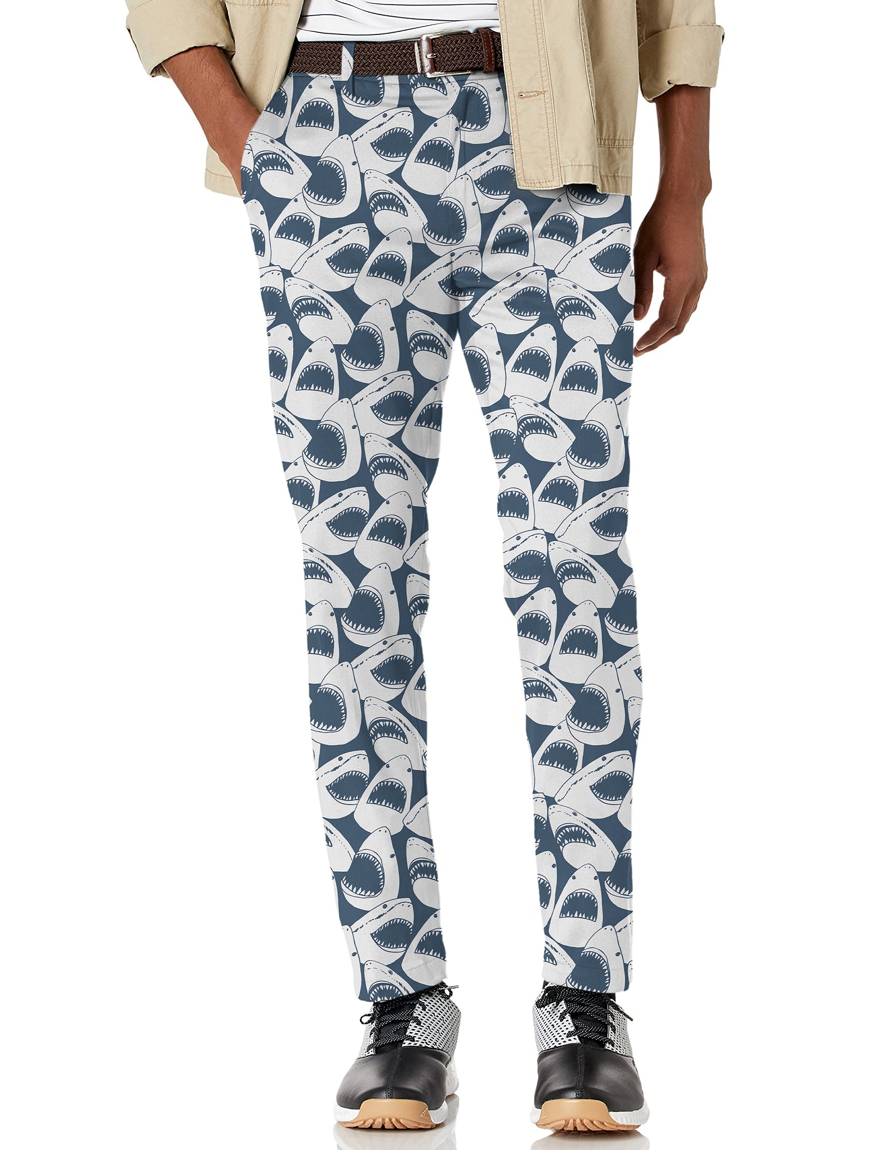 Men's Shark Attack Stretch Golf pants trousers