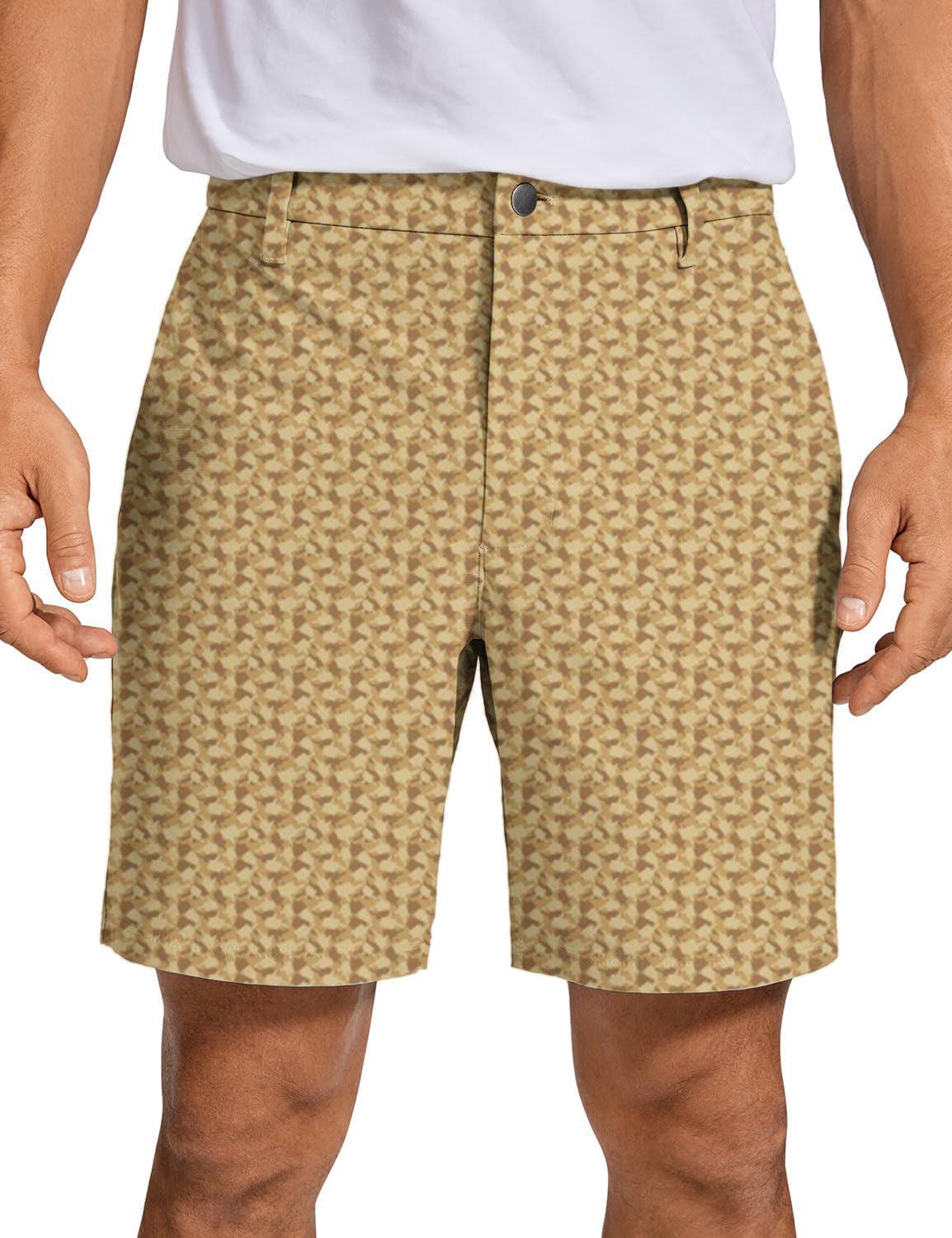 Men Middle Finger Funny Golf Shorts