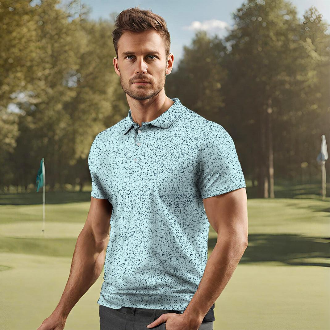 Men's Skyline Graffiti golf polo